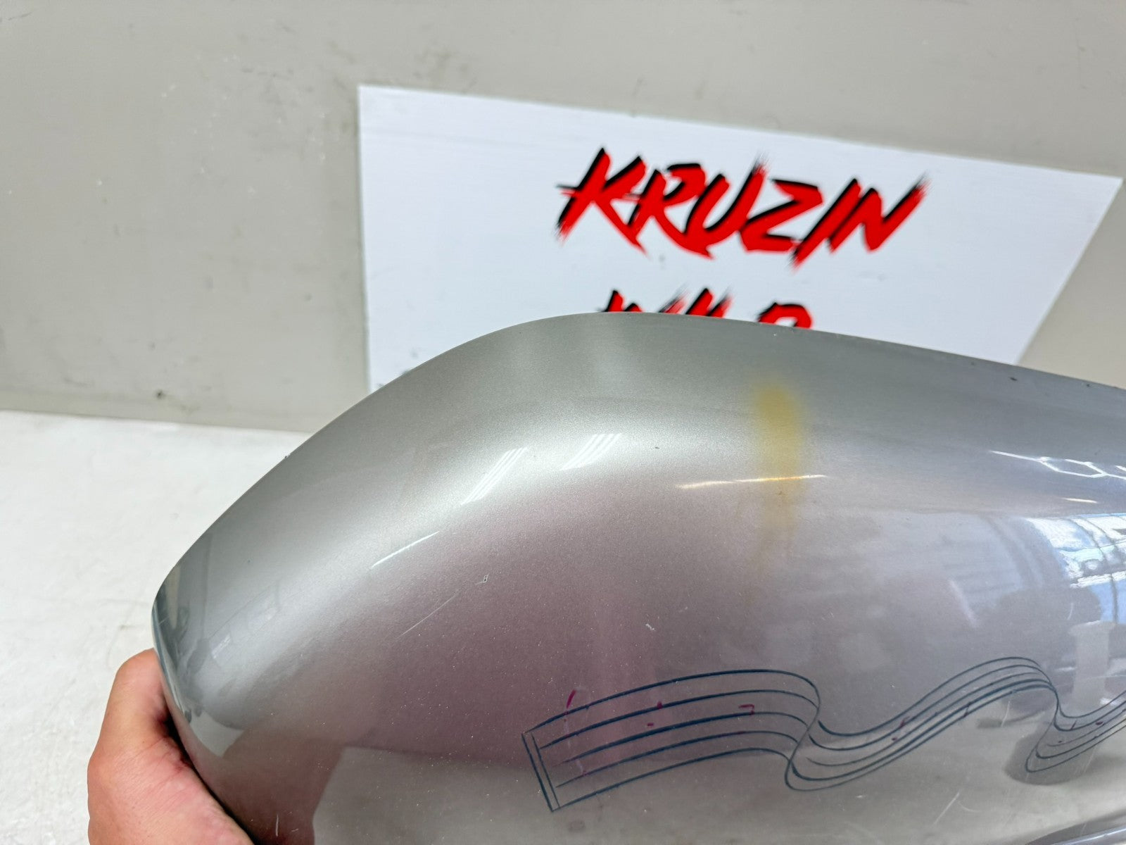 2002 Honda Goldwing GL1800 OEM Left Side Saddlebag Panel Lid