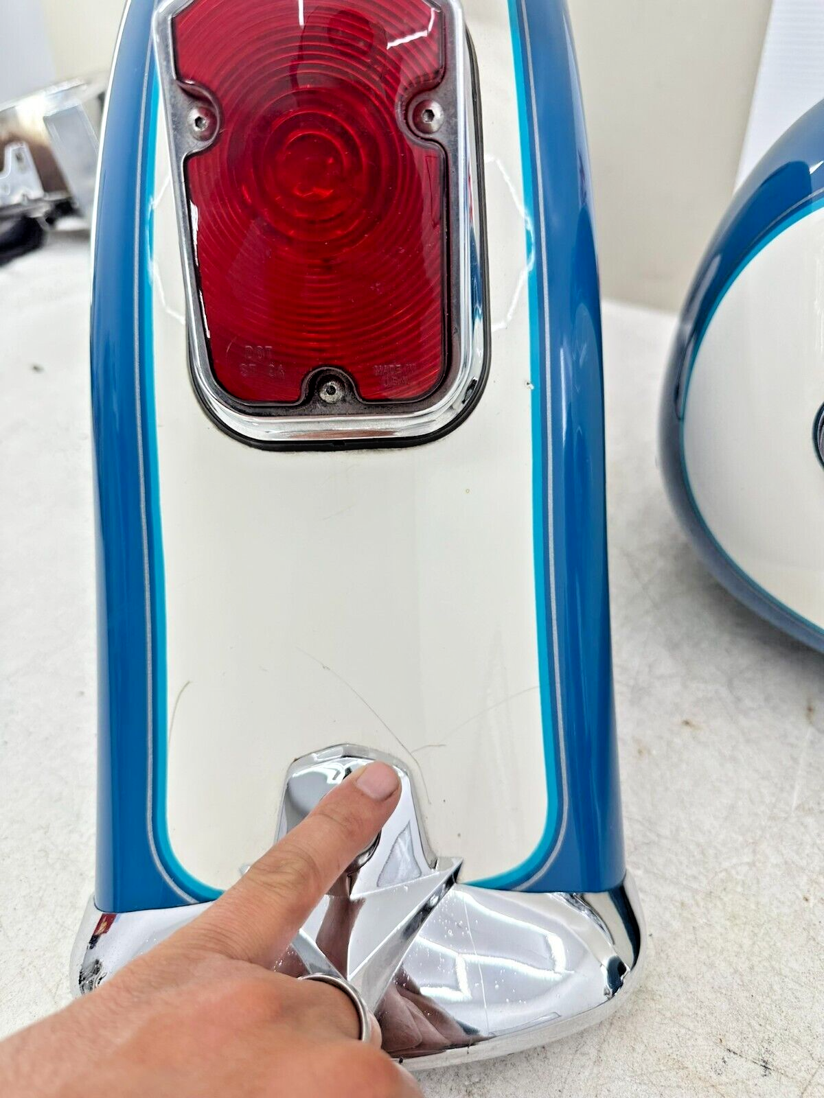 2001 HARLEY SOFTAIL FLTSTS Heritage Springer Front Rear Fender Gas Tank