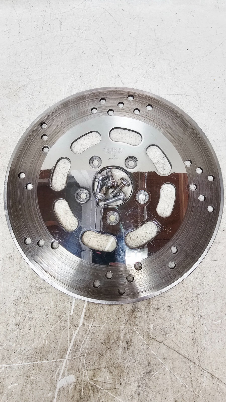 1997 HARLEY DYNA OEM Chrome Rear Brake Disc Rotor