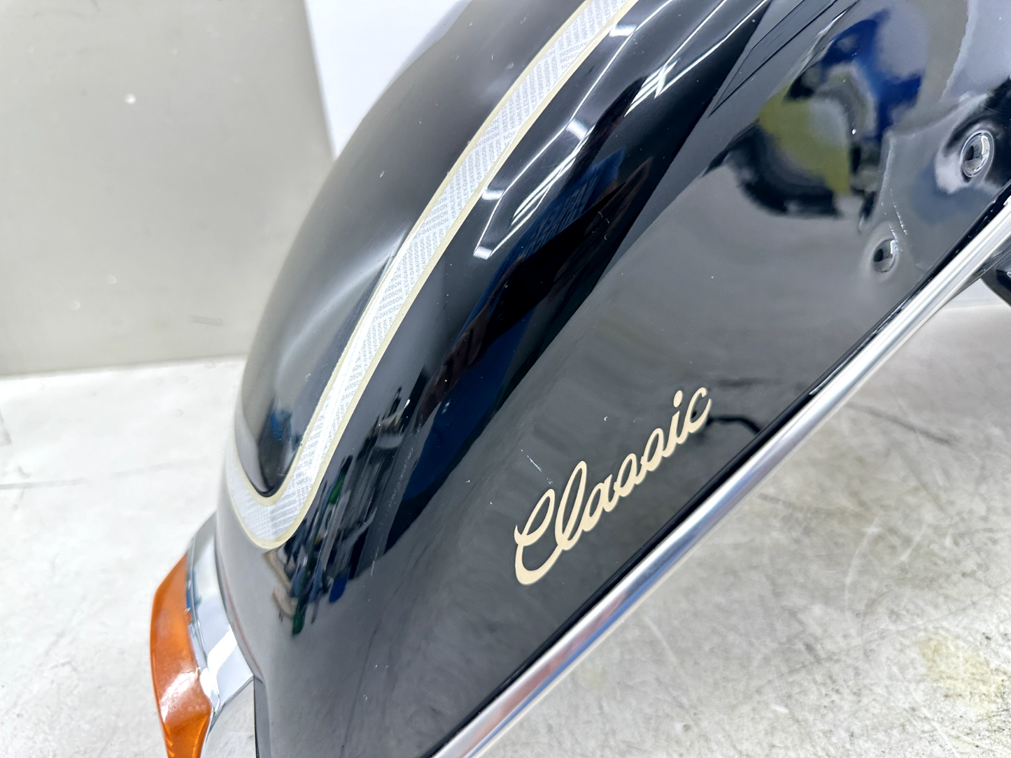 2003 HARLEY ELECTRA GLIDE classic Front Fender Black Anniversary Paint