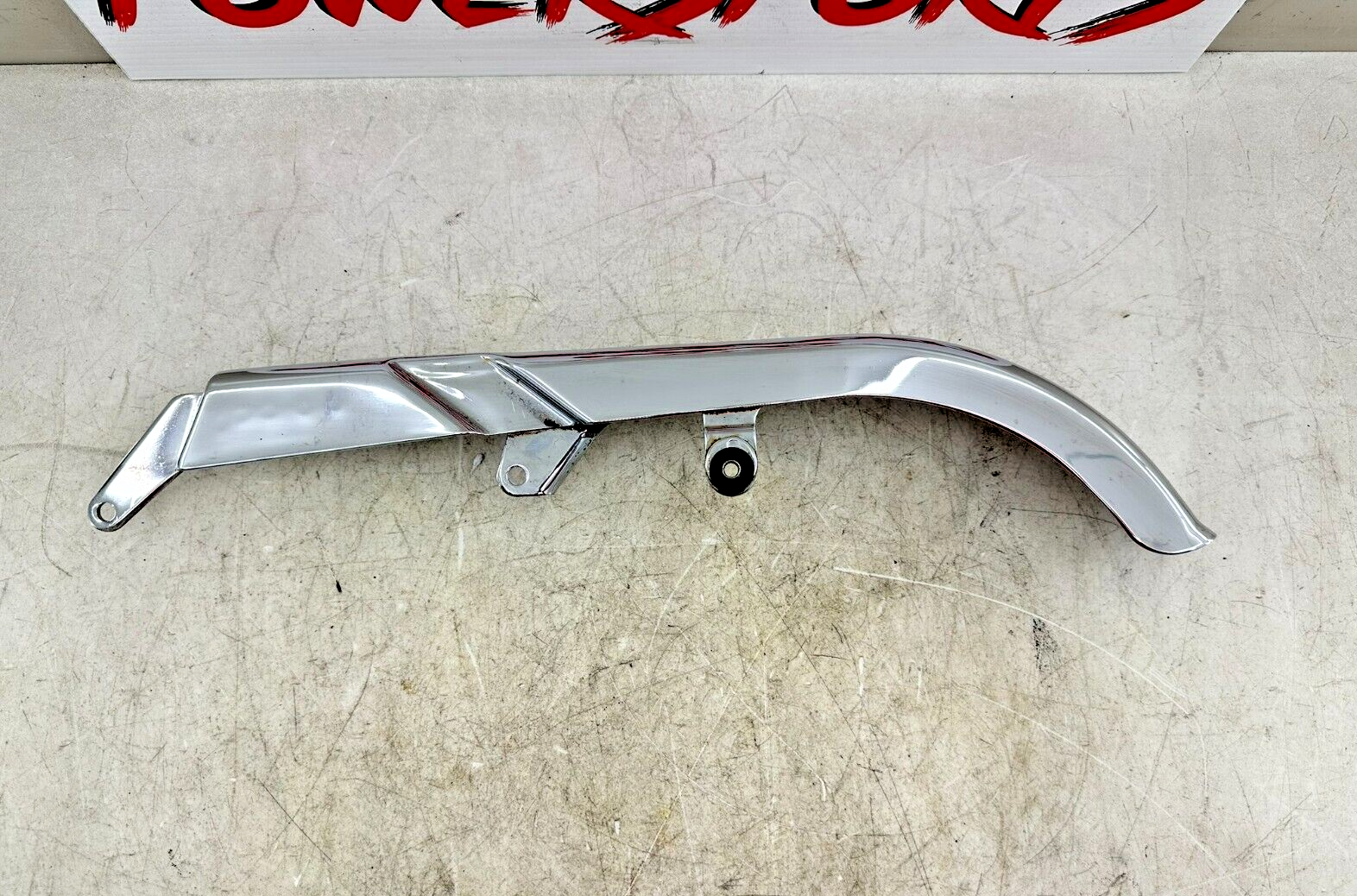 1995 HARLEY SOFTAIL Chrome Upper Belt Cover Guard