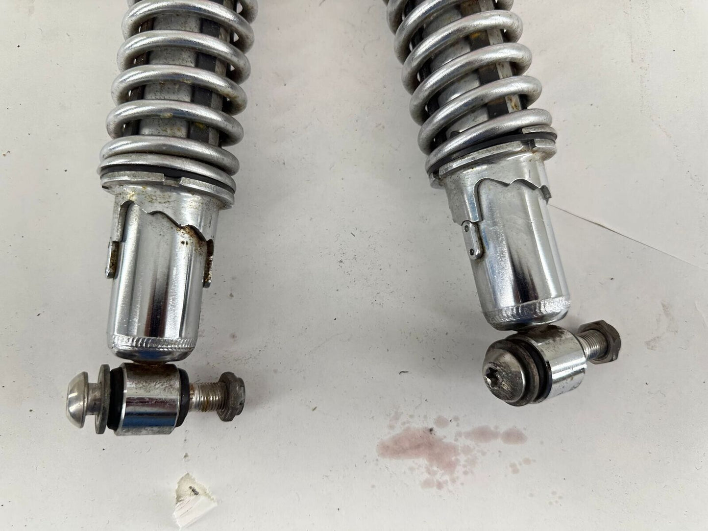 2007 HARLEY SPORTSTER CUSTOM Chrome Rear Shocks Suspension 11 3/4