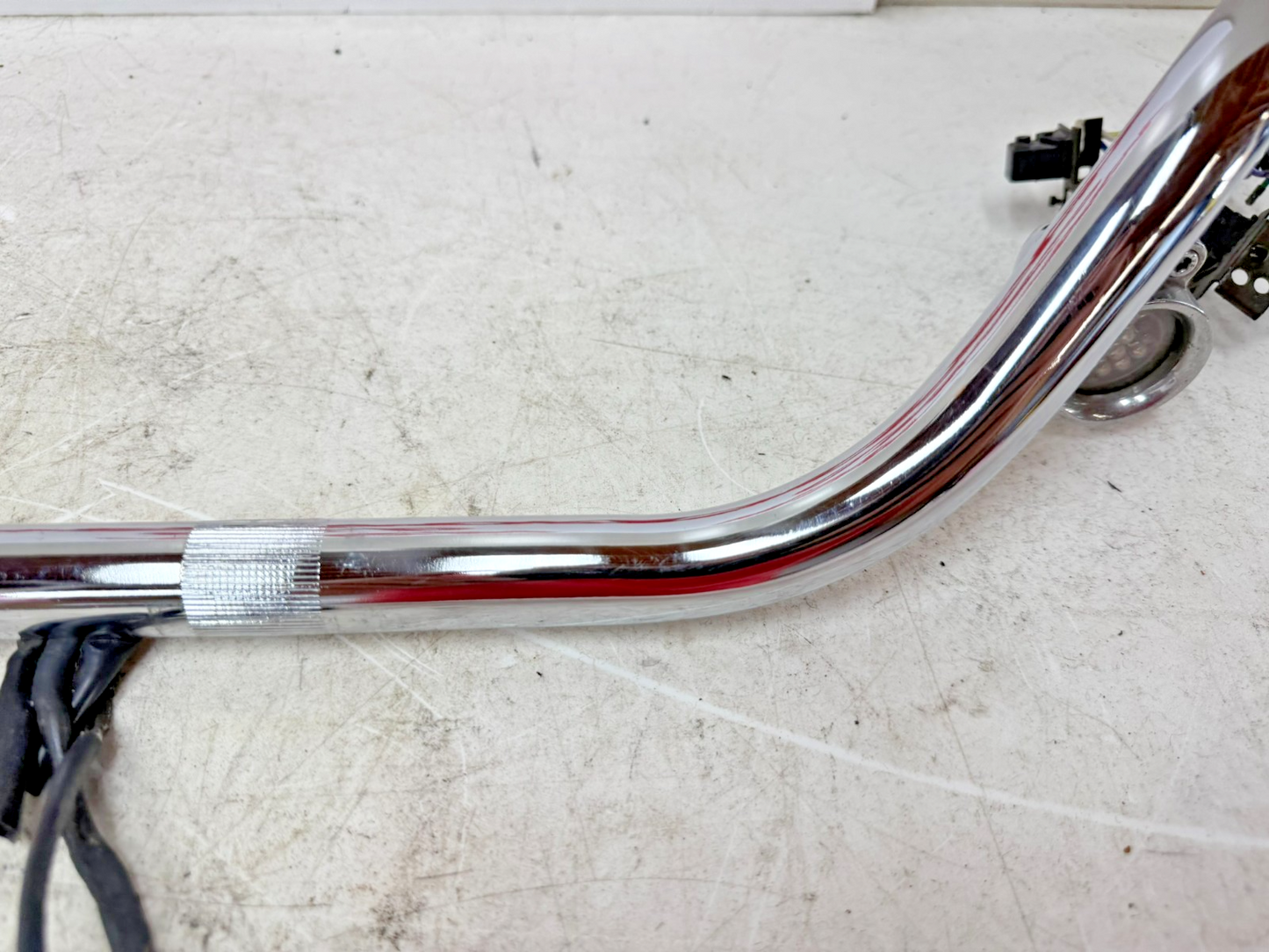 1997 HARLEY DAVIDSON SOFTAIL OEM Handlebar Handle Bars + Turn Signal Hidden Wire
