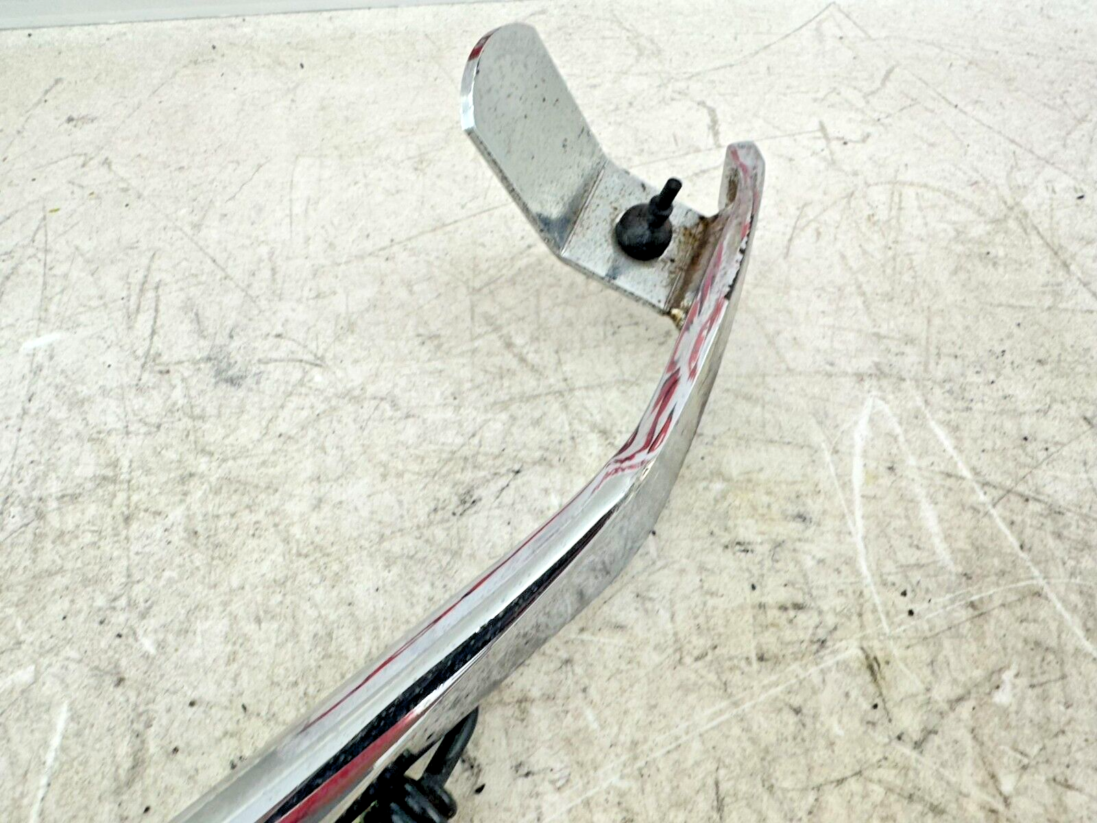 2006 HARLEY SOFTAIL DELUXE OEM HD Chrome Kickstand Kick Side Stand