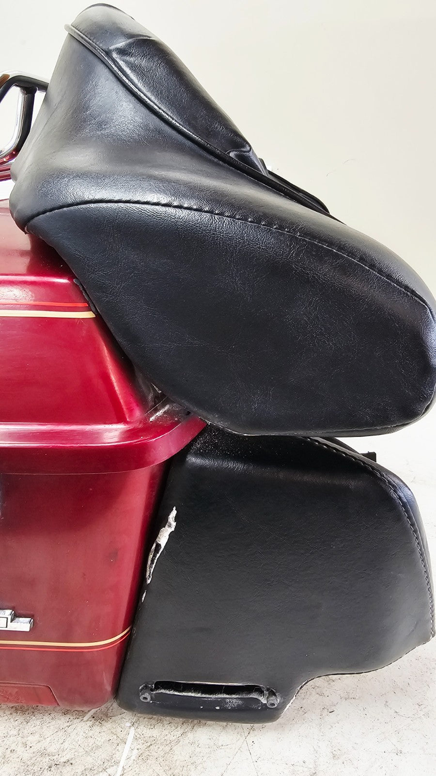 1996 HARLEY FLH ELECTRA GLIDE Trunk Tour Pack Top Box Speaker Lids Backrest Rack