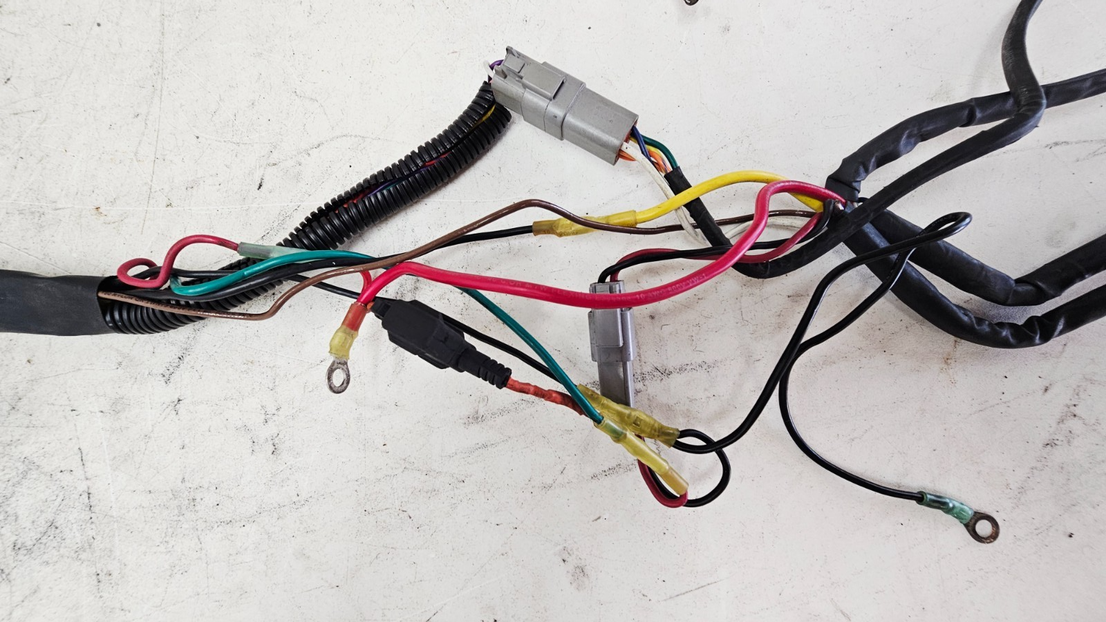 1993 HARLEY SOFTAIL Main Wire Wiring Harness Loom Fuse Box