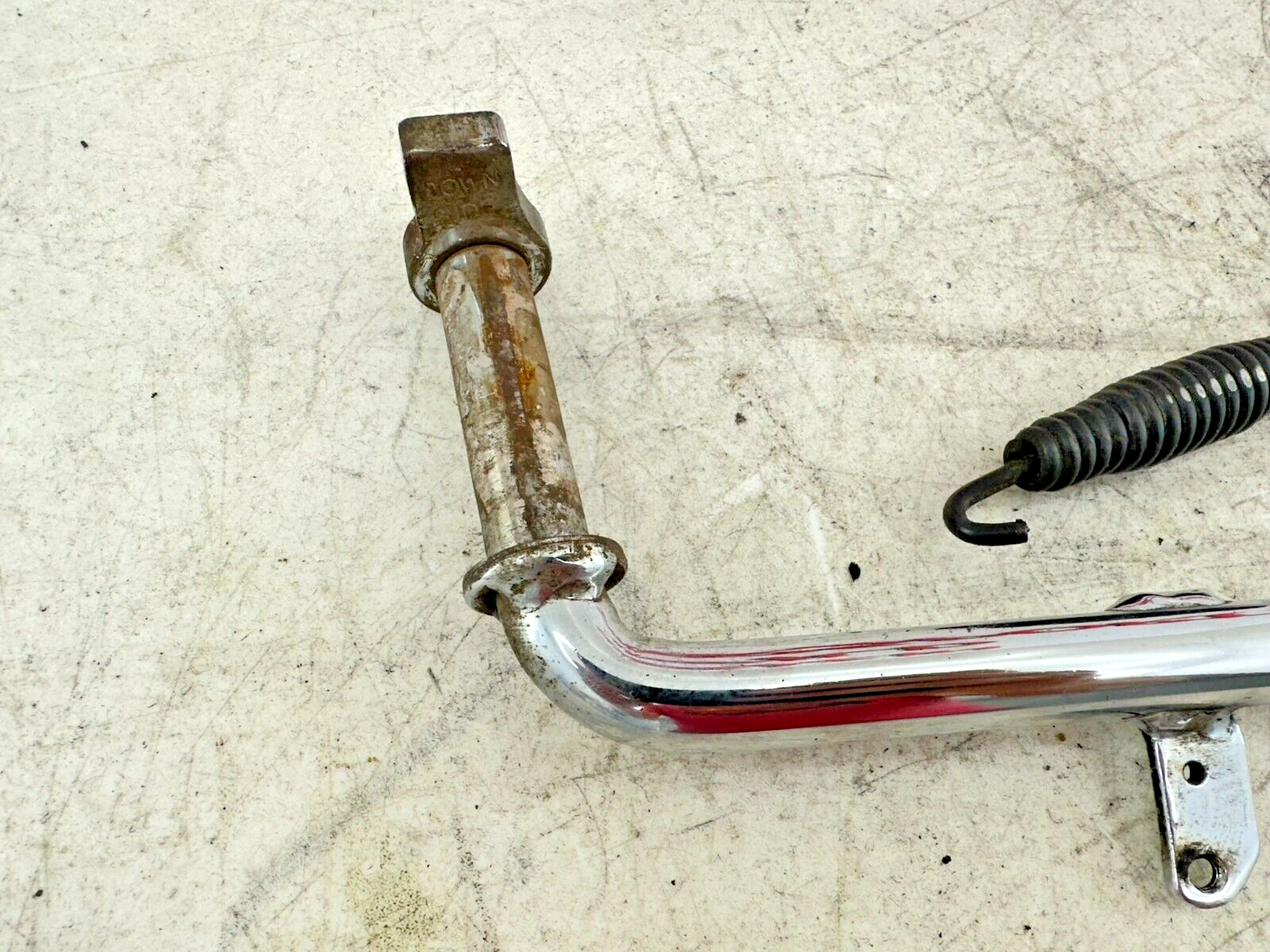 2001 HARLEY SOFTAIL Chrome Kickstand Side Jiffy Stand