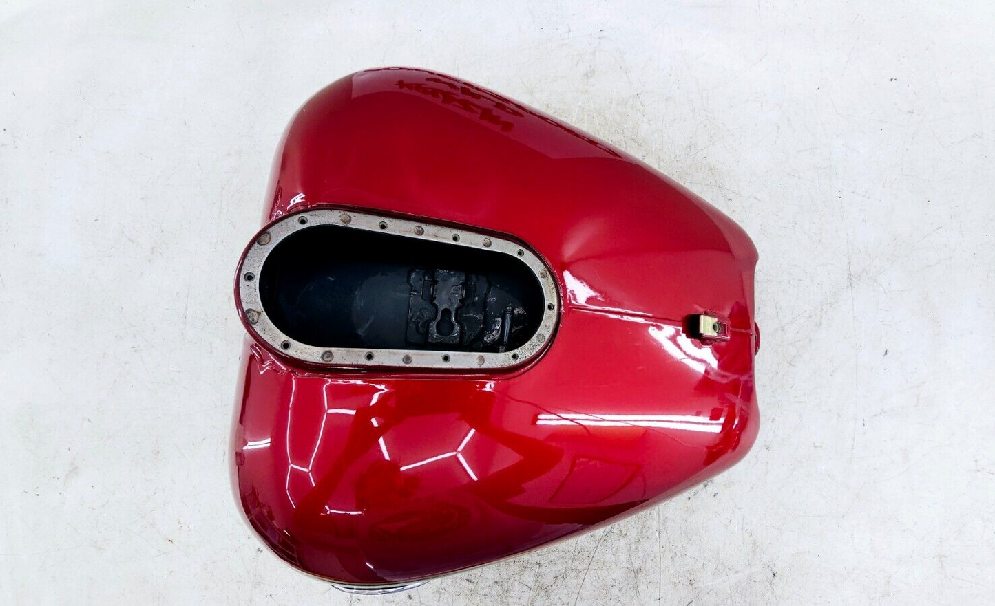 1998 HARLEY FLH ELECTRA GLIDE Gas Fuel Tank EFI Fuel Injected RED OEM HD NO DENT