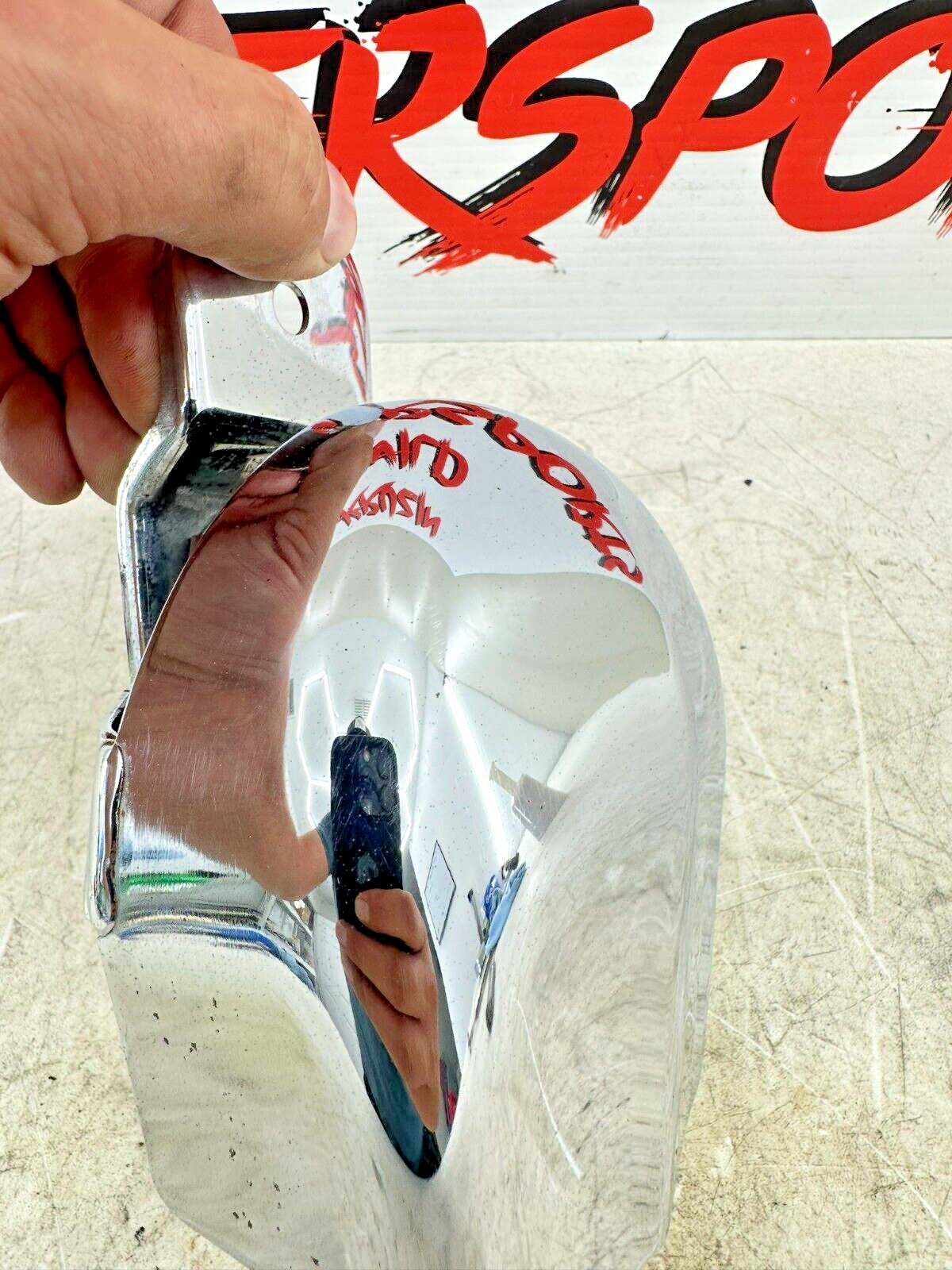 2002 HARLEY SOFTAIL Horn + Chrome Cover