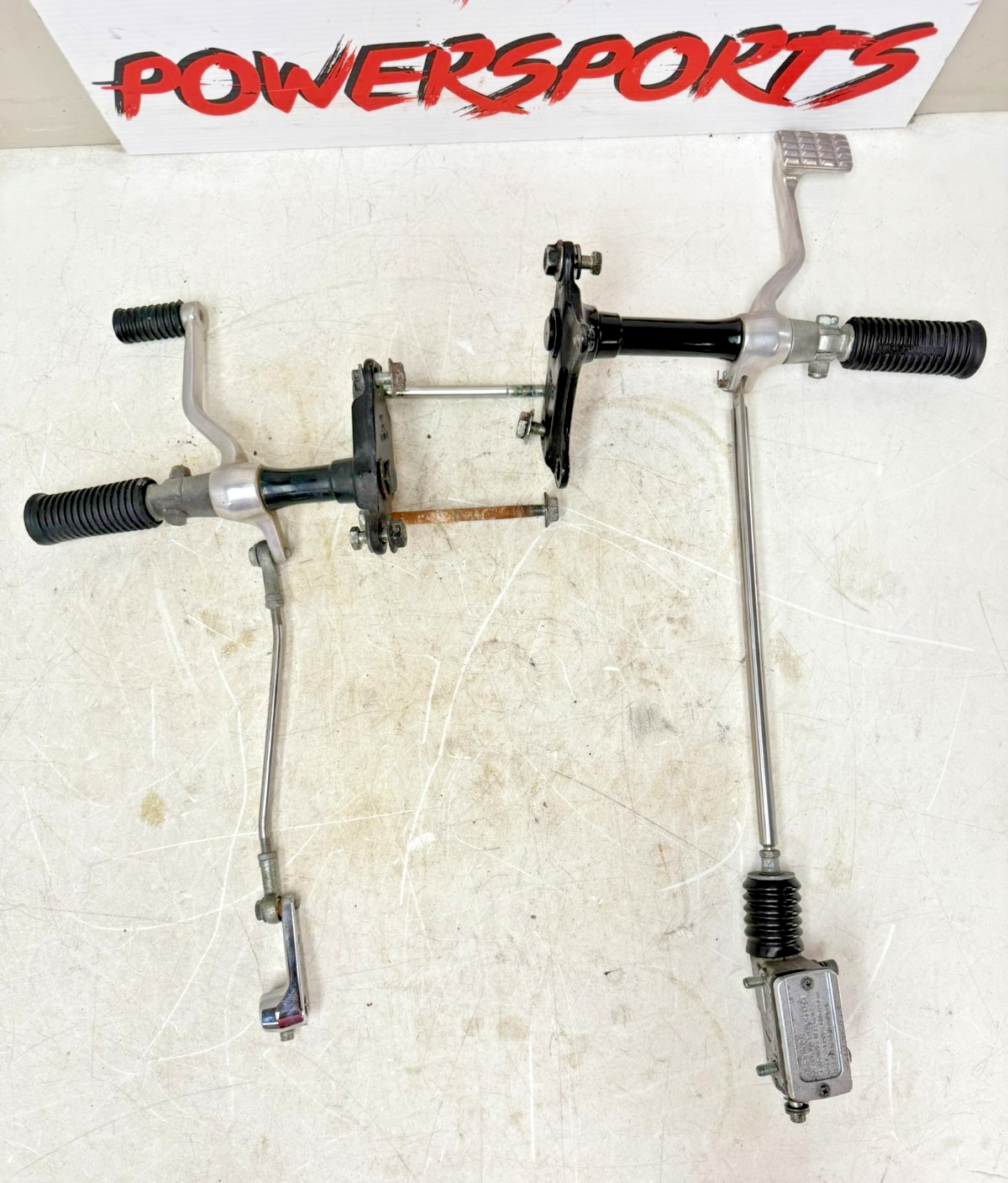 2003 Harley Davidson Sportster Forward Controls Footpegs Shift Linkage Lever OEM