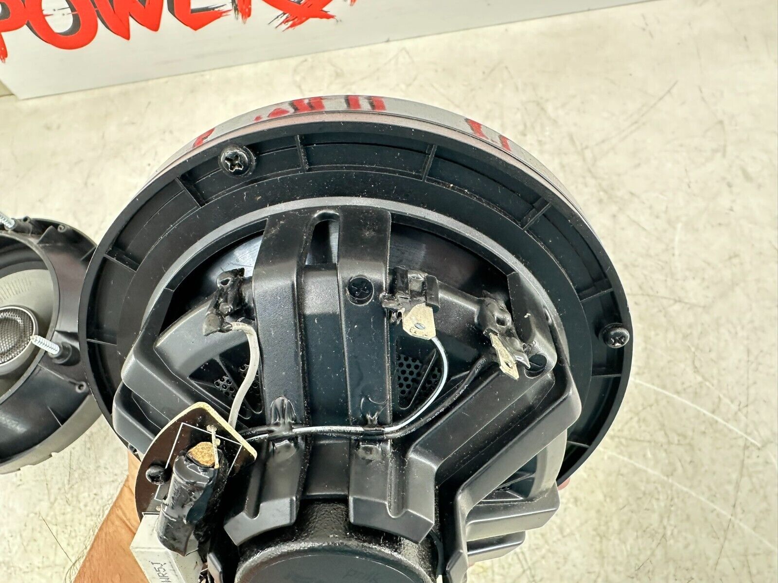 2003 HARLEY ELECTRA GLIDE classic Polk Audio 6.5" MM1 Front Speakers W/ Adapter