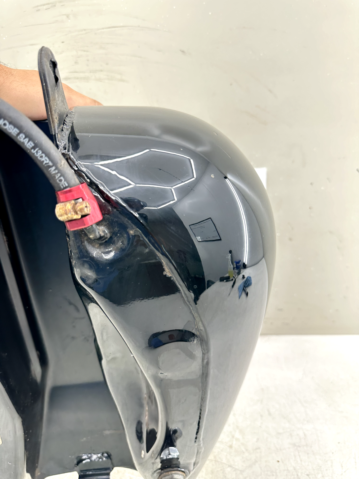 2003 HARLEY ELECTRA GLIDE  100 Anniversary Gas Fuel Tank Carburated Black