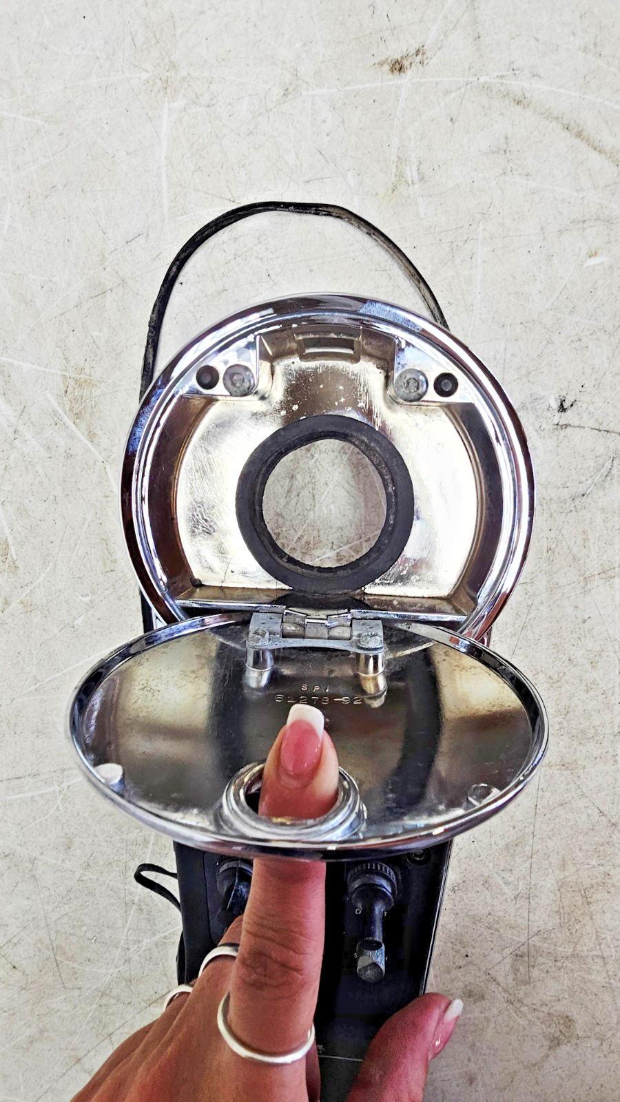 1996 HARLEY FLH ELECTRA GLIDE Gas Tank Dash Dashboard Console w/ CB Controls