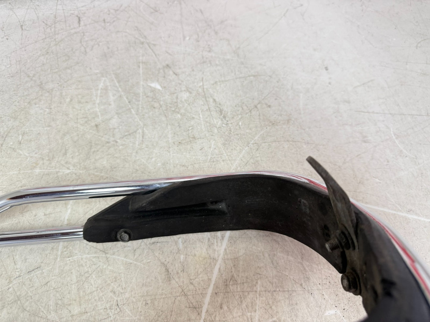 2003 HARLEY ELECTRA GLIDE Front Fender Bumper Trim Rail Guard w/ Reflector