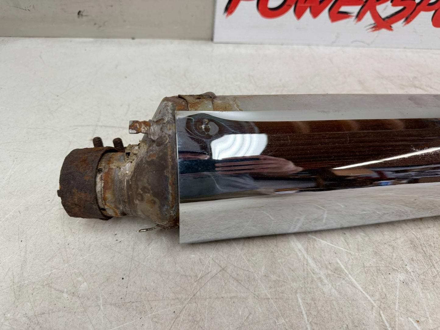 2002 Honda Goldwing GL1800 Right Exhaust Pipe Muffler Slip On Can Silencer