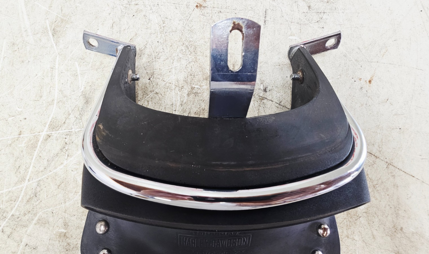 1996 HARLEY FLH ELECTRA GLIDE Rear Fender Bumper Mud Flaps w/ Studs