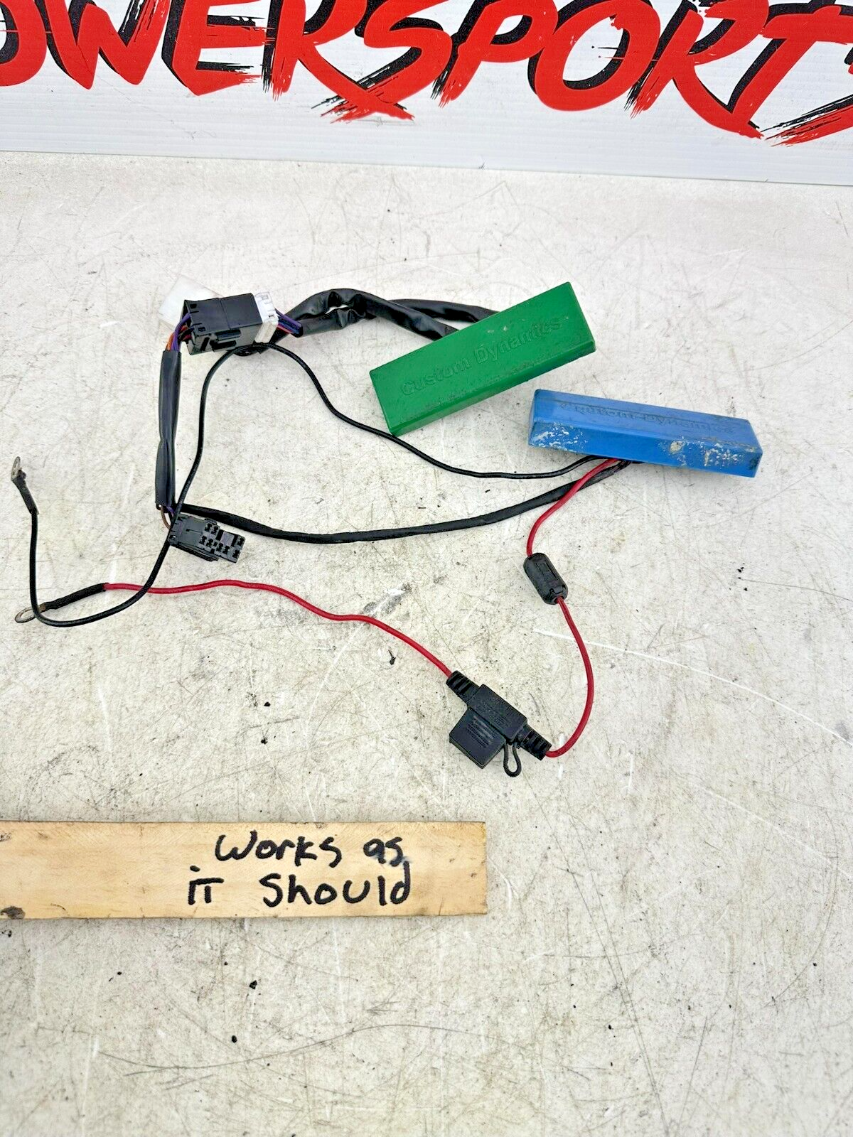 2001 HARLEY SOFTAIL Custom Dynamics LED Light Converter + Flasher Control