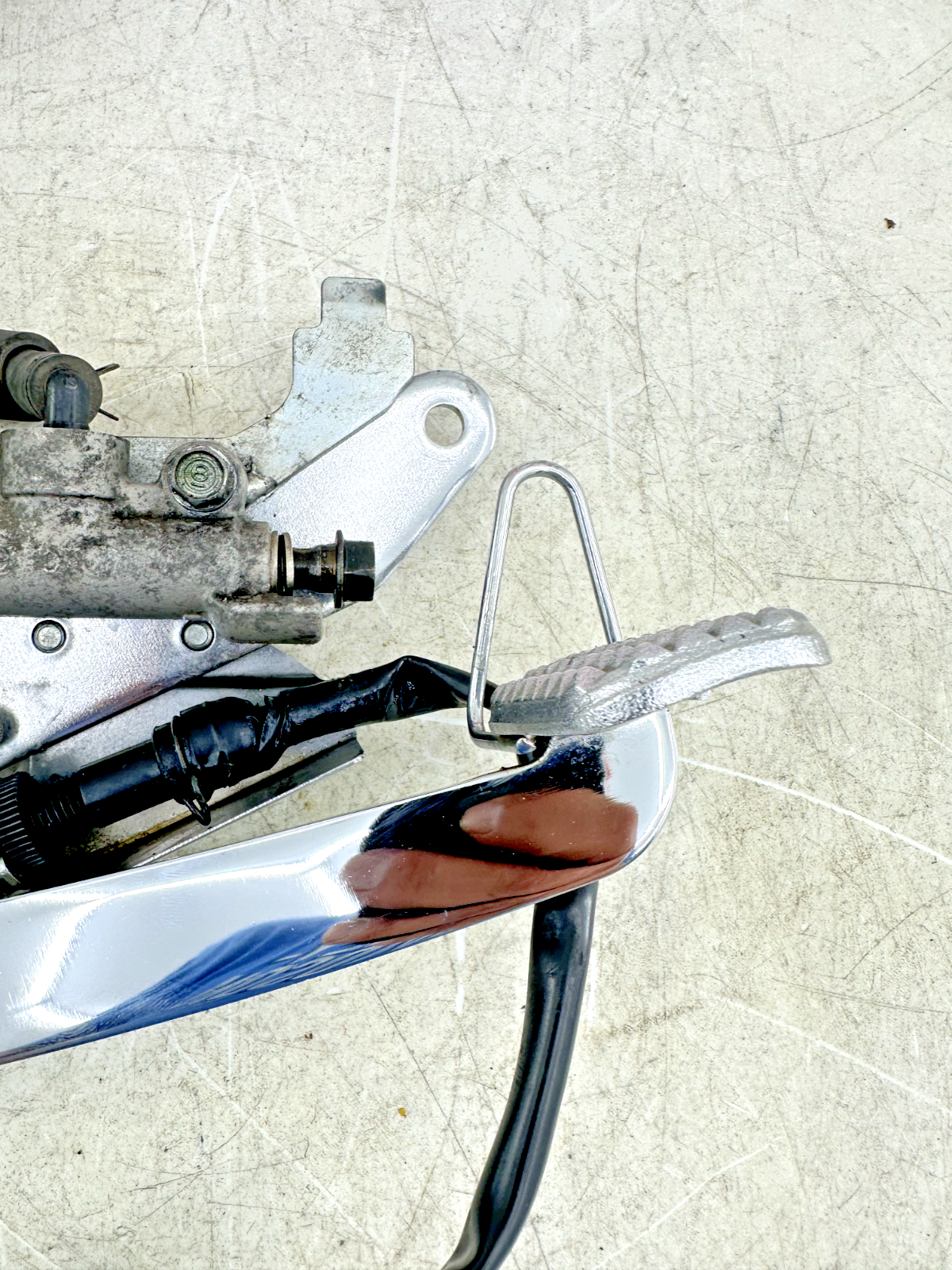 1999 HONDA VALKYRIE INTERSTATE Rear Brake Master Cylinder + Brake Pedal