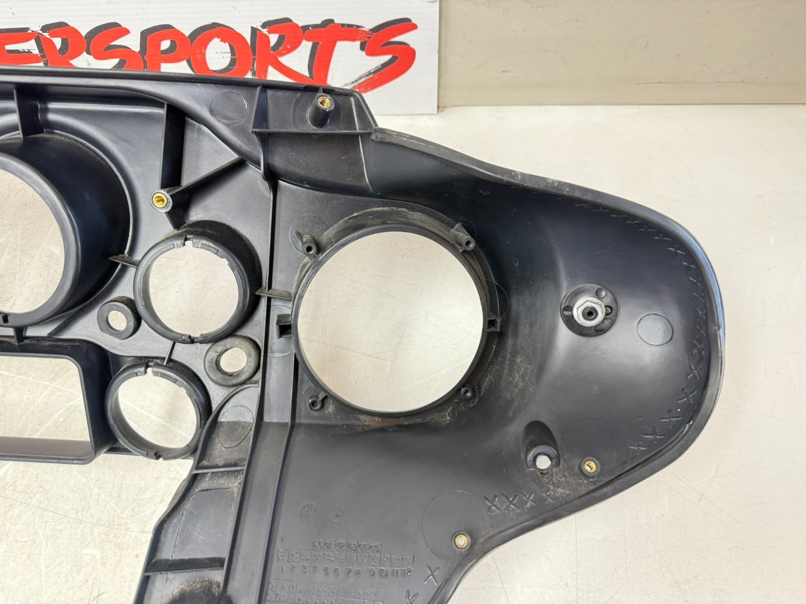2003 HARLEY ELECTRA GLIDE Front Upper Batwing Inner Fairing Rearview Side Mirror