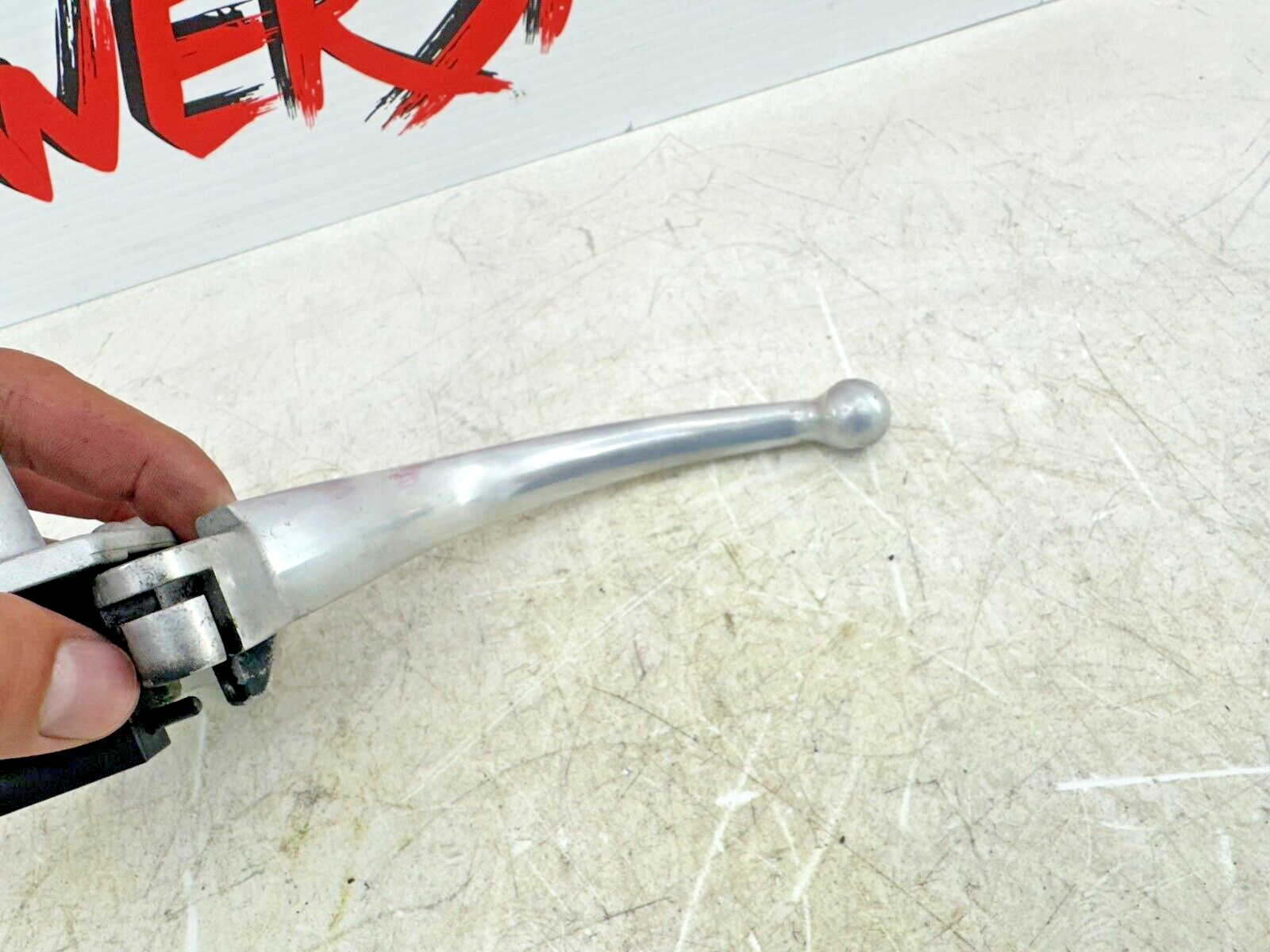 2005 Victory Kingpin Clutch Lever + Perch Mounting Bracket