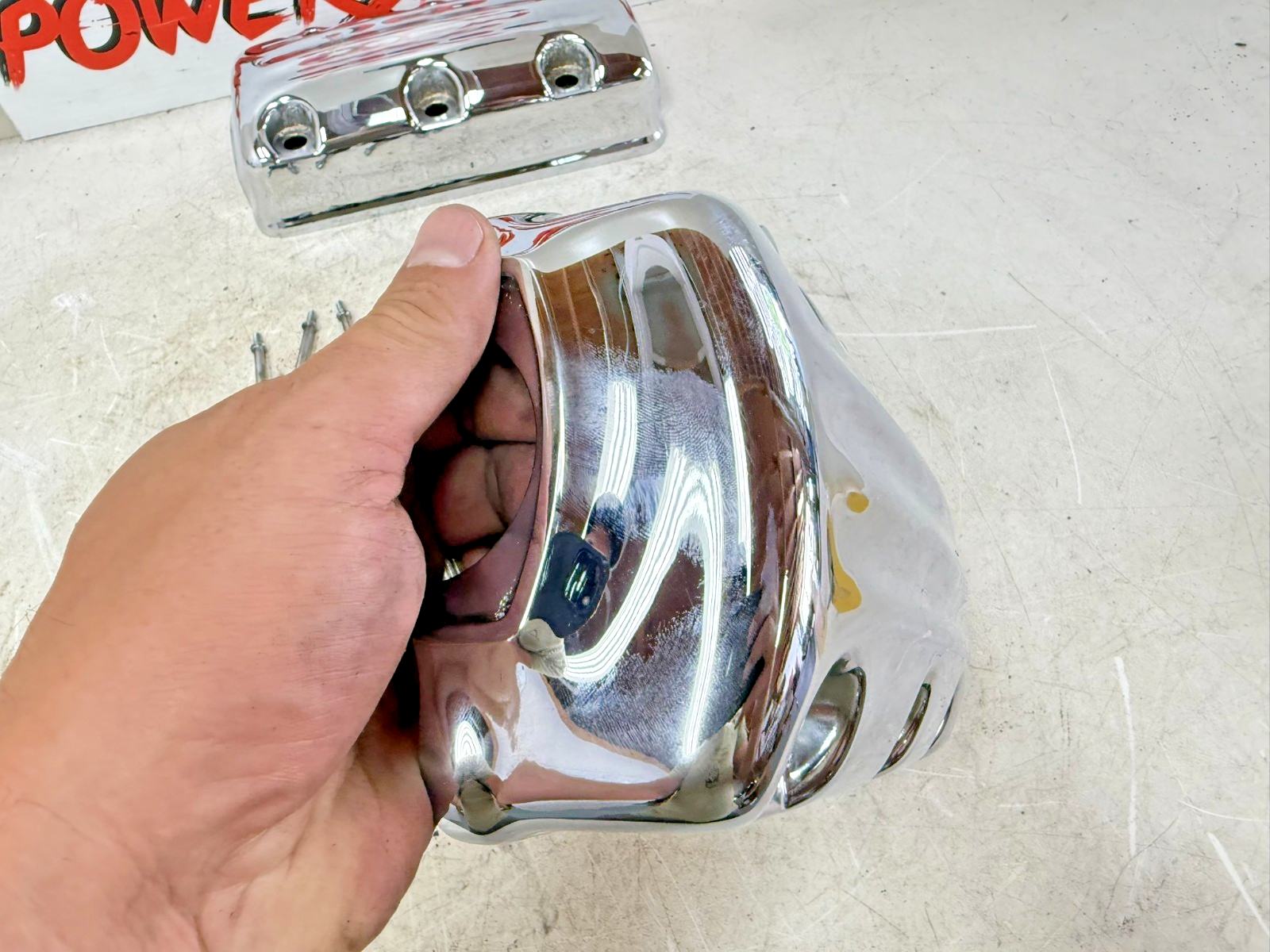 2001 HONDA VALKYRIE INTERSTATE  Valve Head Chrome Cover Bolts + MTG Hardware