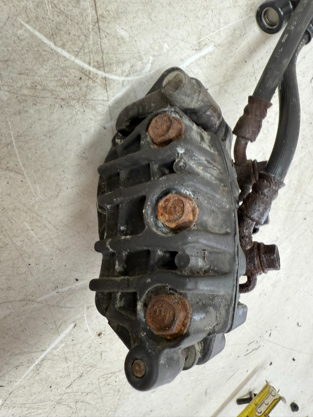 2002 Honda Goldwing GL1800 Front Brake Caliper Left Right & Brake Line Hose