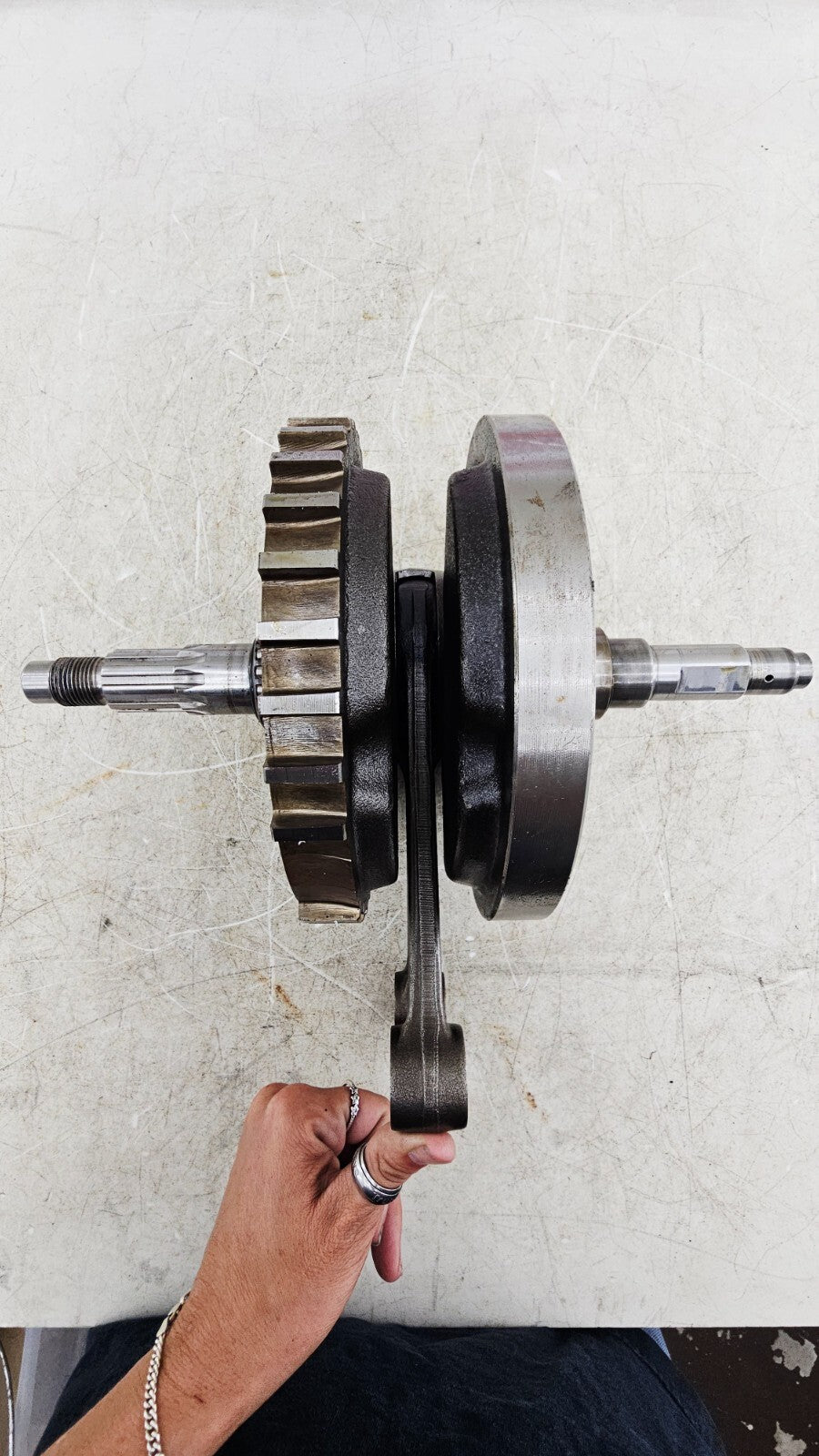 2000 HARLEY FLH ROADKING Twin Cam Engine Motor Crankshaft Connecting Rod OEM