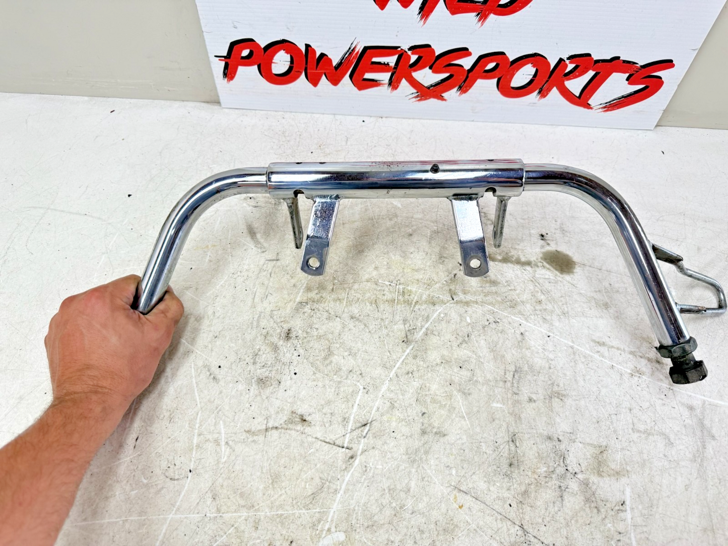 1995 HARLEY FLH ELECTRA GLIDE Chrome Center  Kick Stand