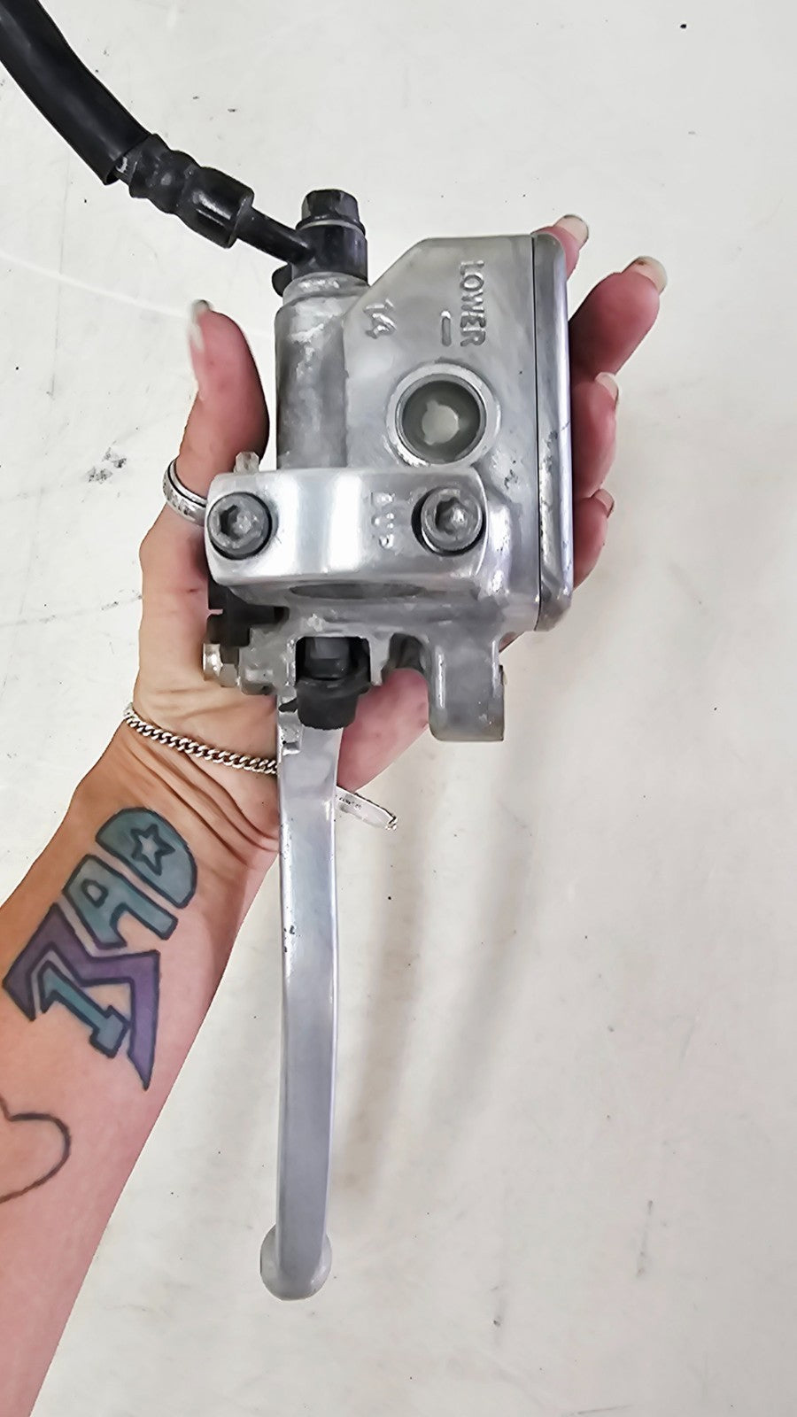 2000 HONDA VALKYRIE INTERSTATE Front Brake Master Cylinder + Dual Calliper Hose