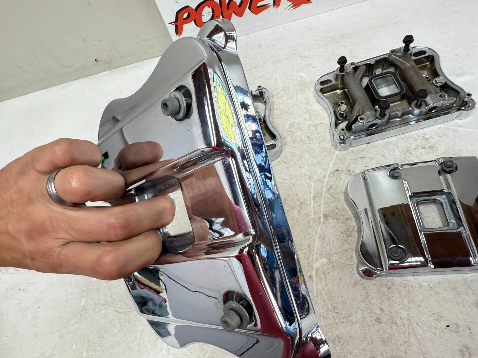 2003 Harley Davidson Sportster Rocker Box Valve Chrome Cover
