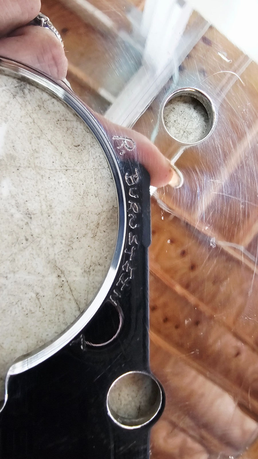 1997 HARLEY DYNA OEM Chrome Front Brake Disc Rotor