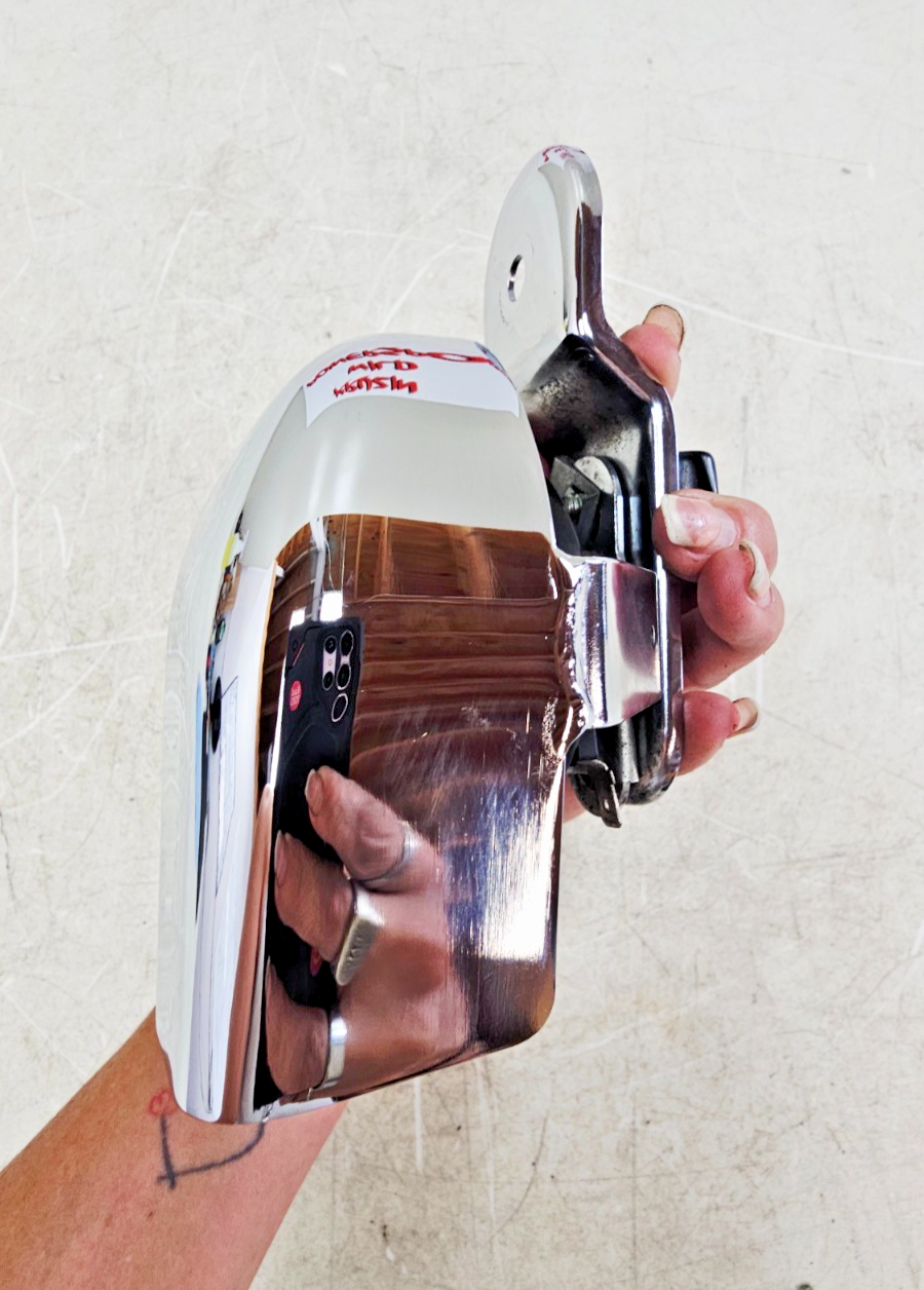 2003 HARLEY ELECTRA GLIDE Horn + Chrome Cover