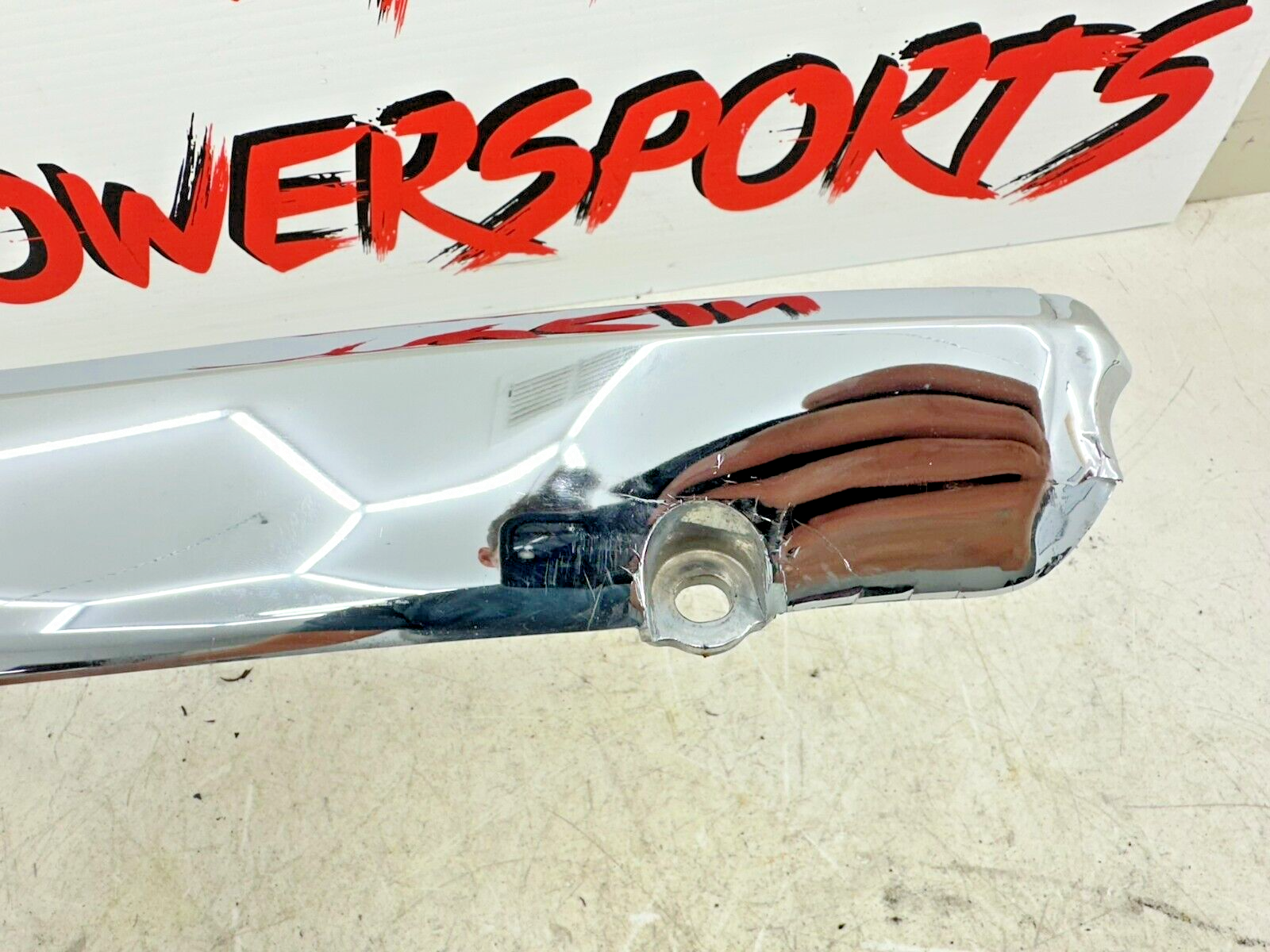 2004 Honda Goldwing GL1800 Chrome Right Left Injector Head Cover Fairing