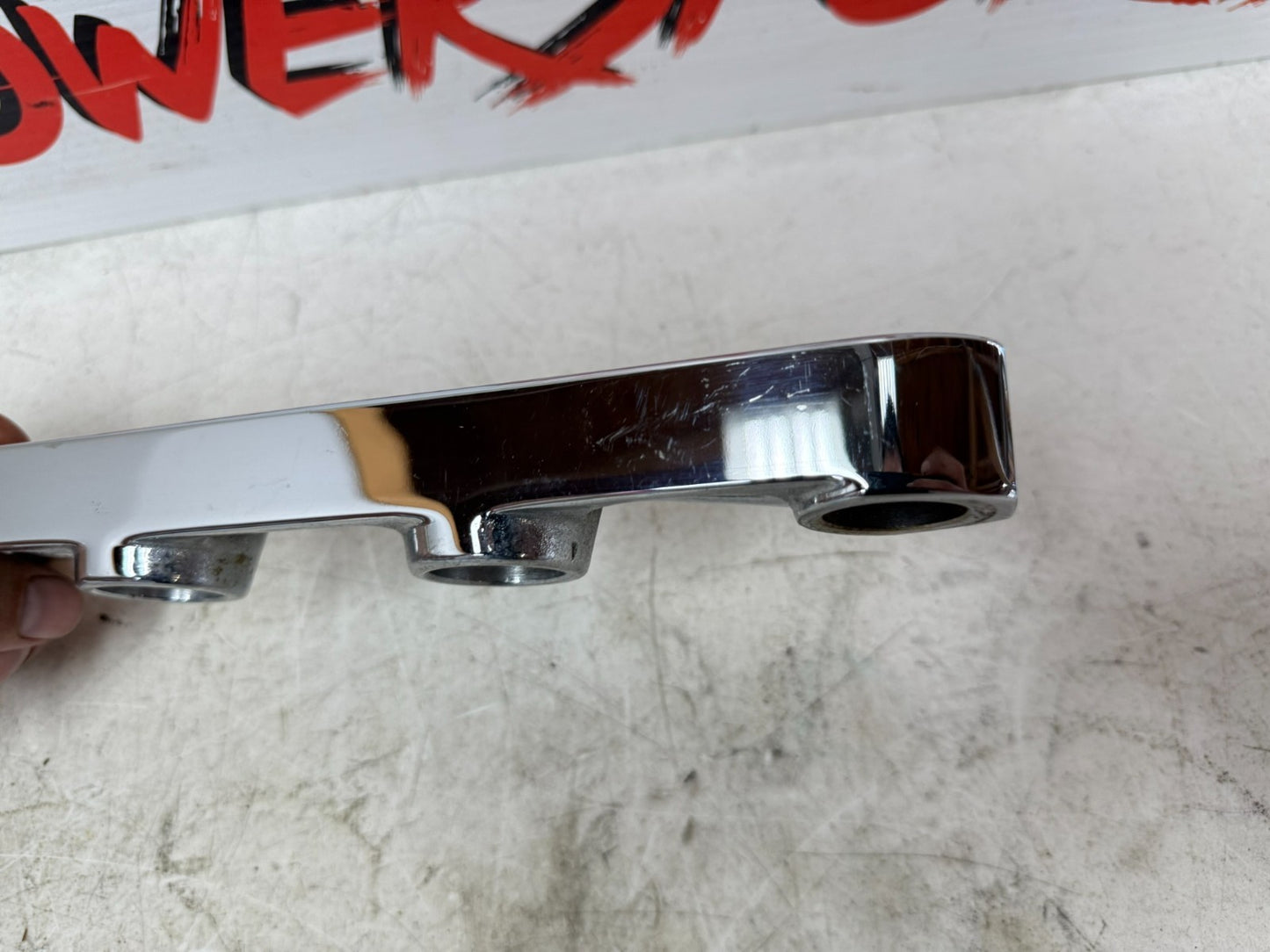 1997 HARLEY DAVIDSON SOFTAIL Triple Tree Top Clamp Chrome Handlebar OEM