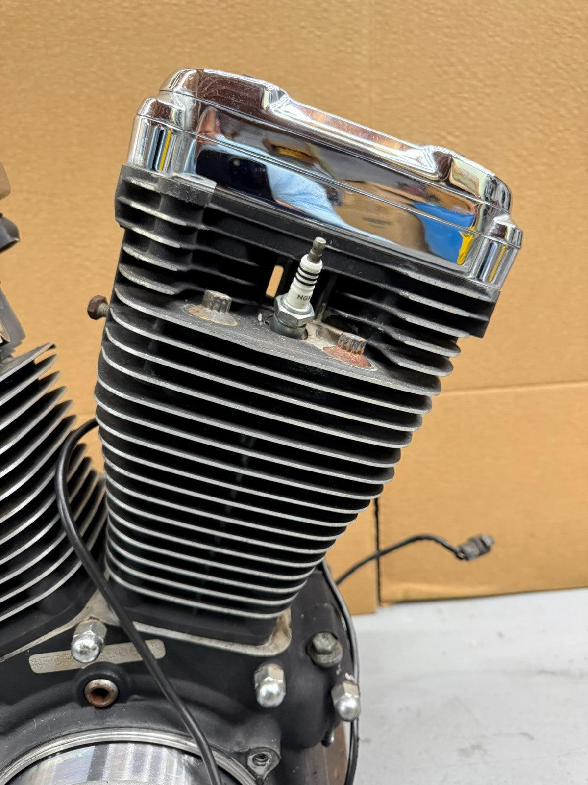 1995 HARLEY FLH ELECTRA GLIDE 1340 EVO Evolution Engine Motor 42k EFI SEE VIDEO
