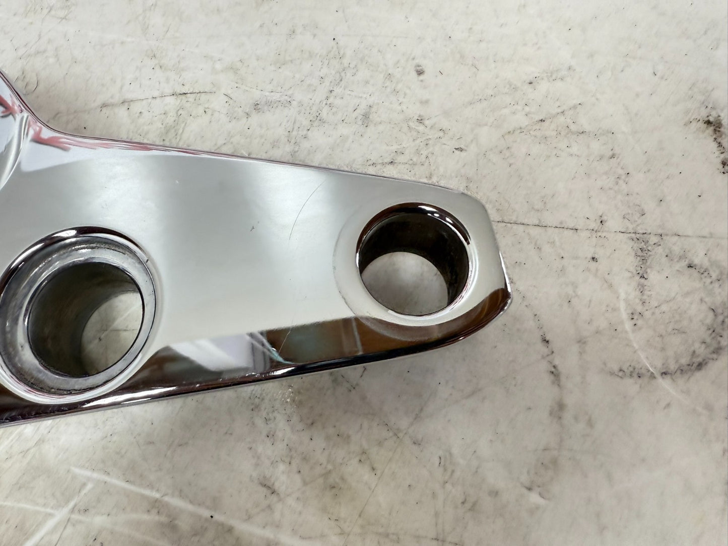 1997 HARLEY DAVIDSON SOFTAIL Triple Tree Top Clamp Chrome Handlebar OEM