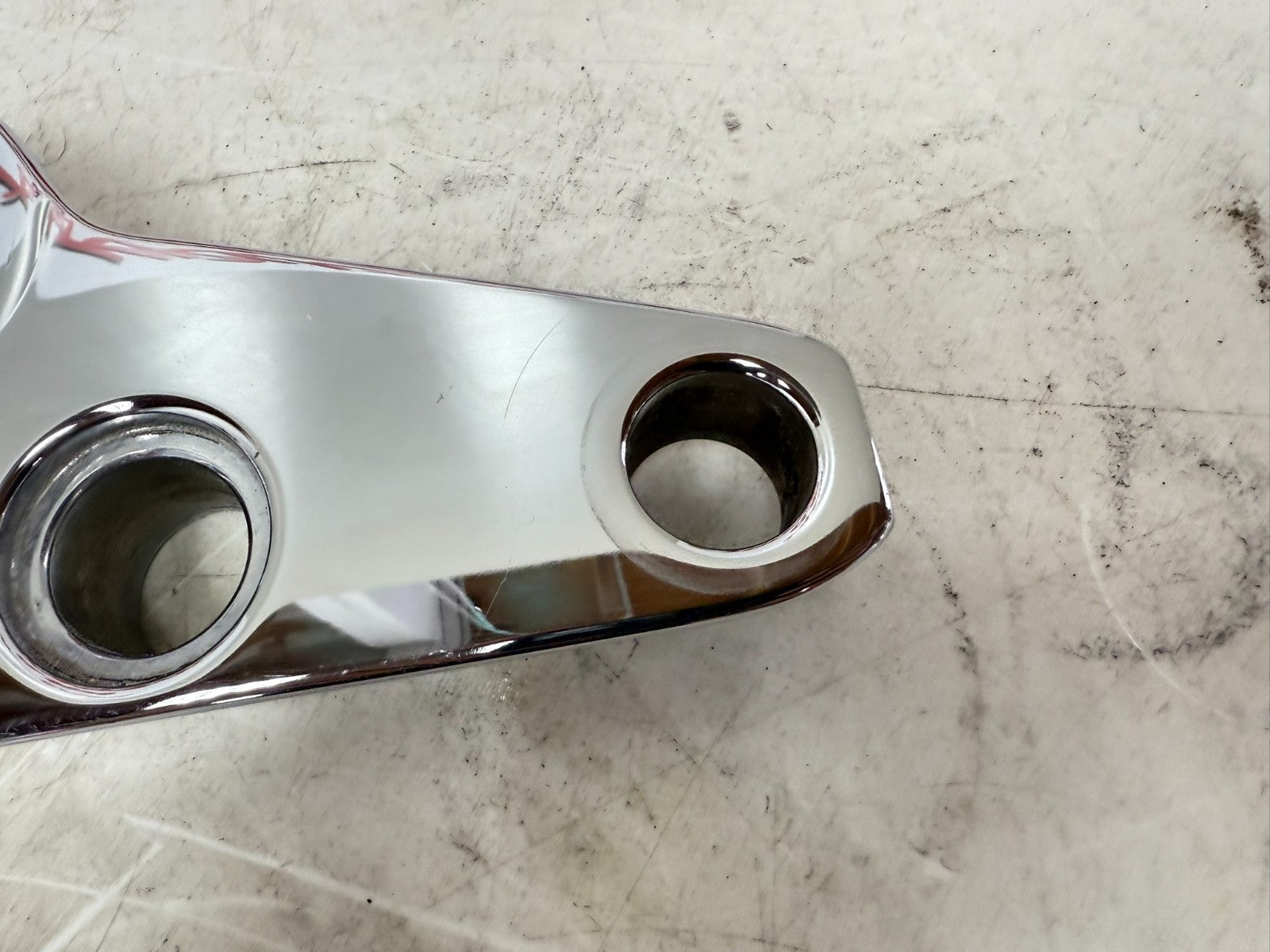 1997 HARLEY DAVIDSON SOFTAIL Triple Tree Top Clamp Chrome Handlebar OEM