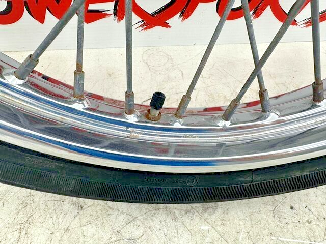 1995 HARLEY DAVIDSON DYNA 99 Down 21" Front Wheel Rim Rotor Spoke Laced