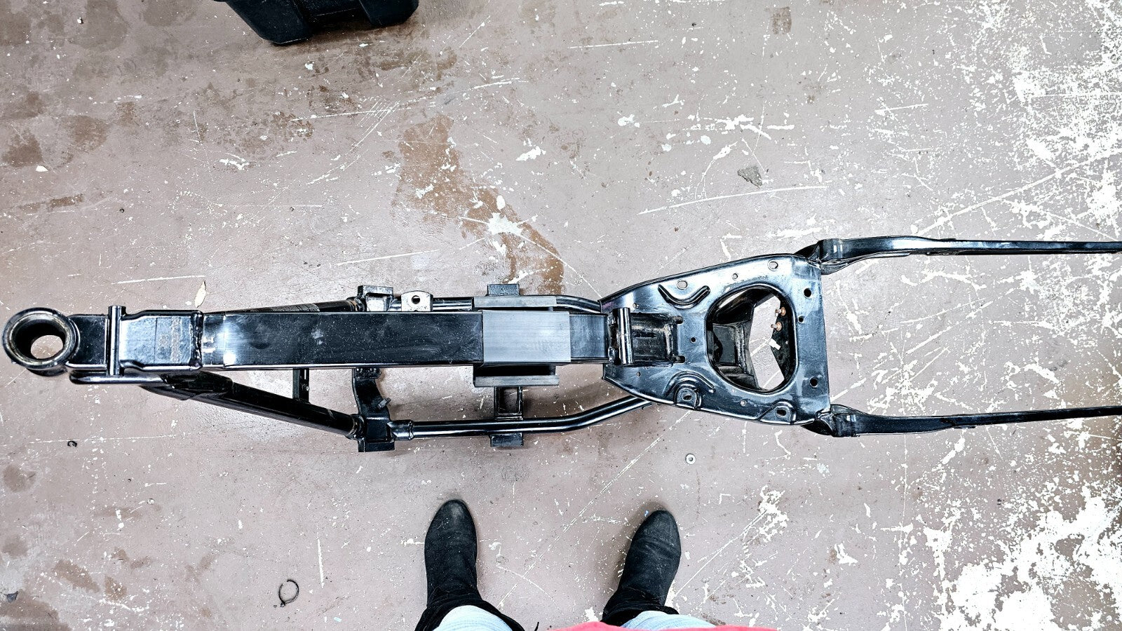 1995 HARLEY DYNA CONVERTIBLE Main Frame Chassis Straight