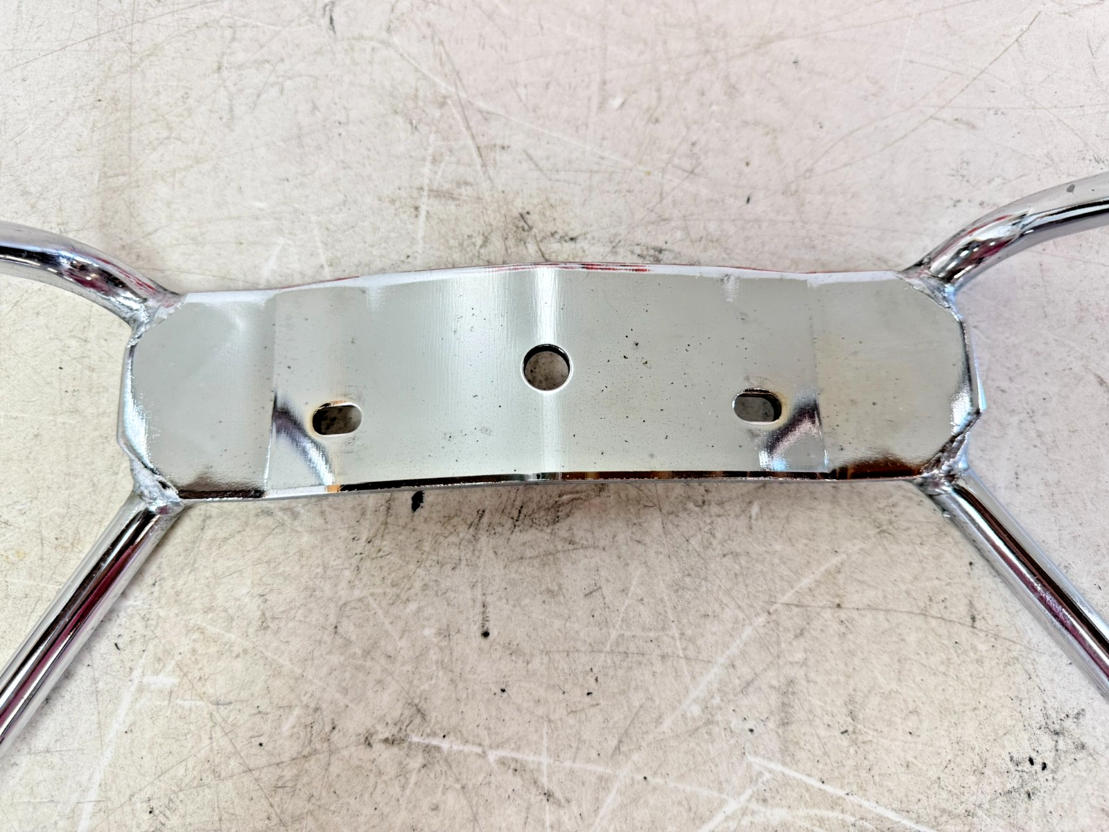 2003 HARLEY ELECTRA GLIDE Rear Passenger Grab Bar Chrome Handle