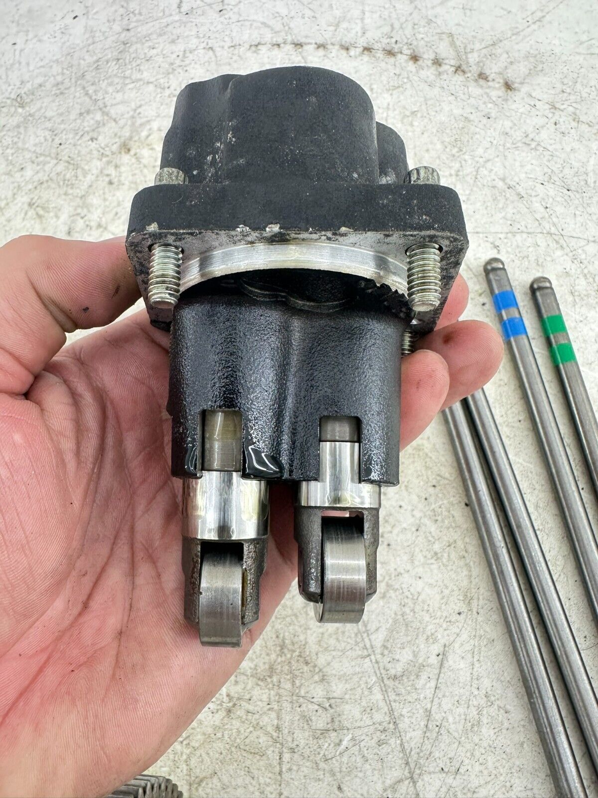 1997 HARLEY DYNA OEM HD Lifters Push Rods + Covers Cam Lifter Blocks