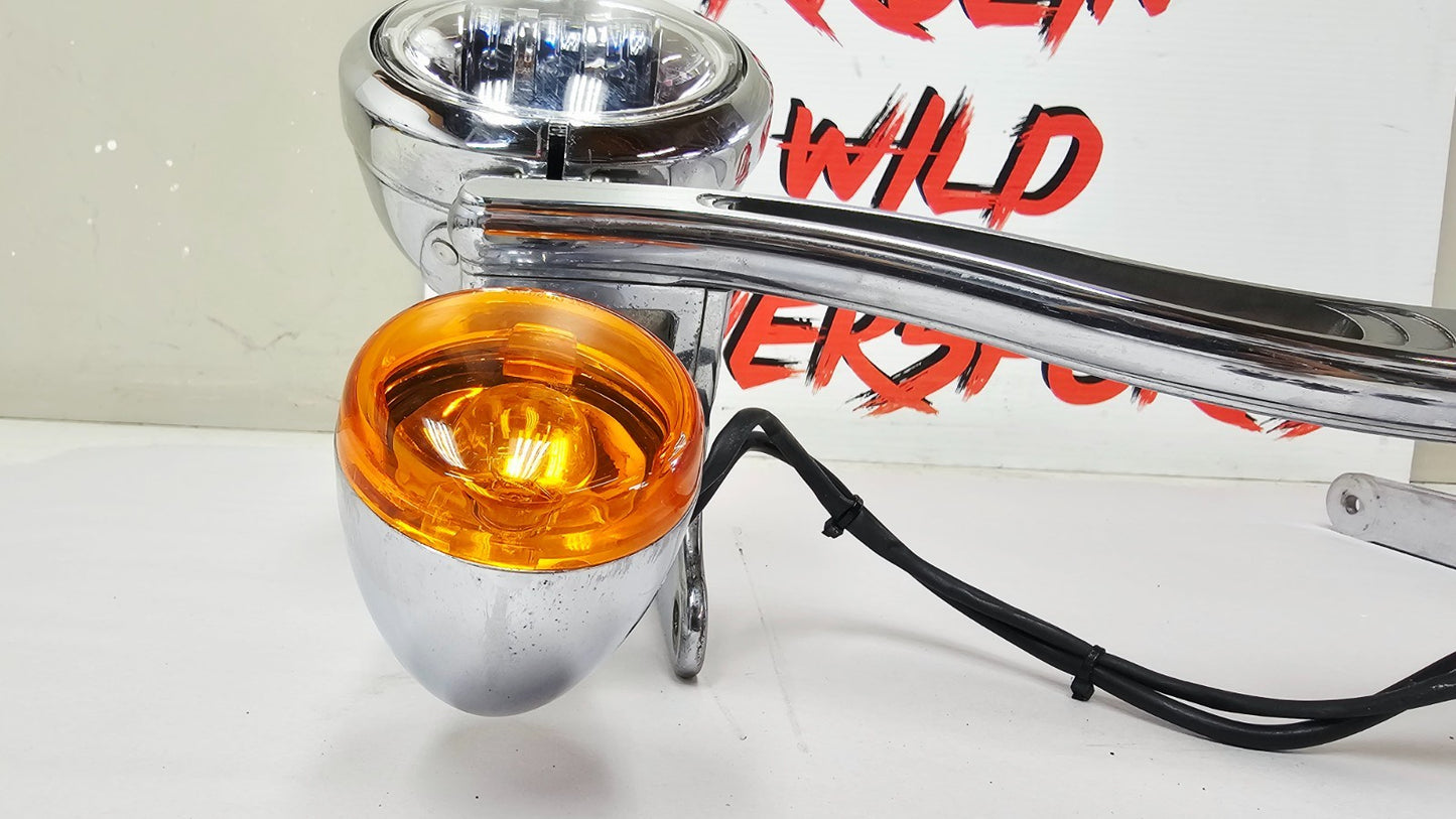 1995 HARLEY SOFTAIL Arlen Ness Passing Highway Spot Light Bar LED Turn Signal