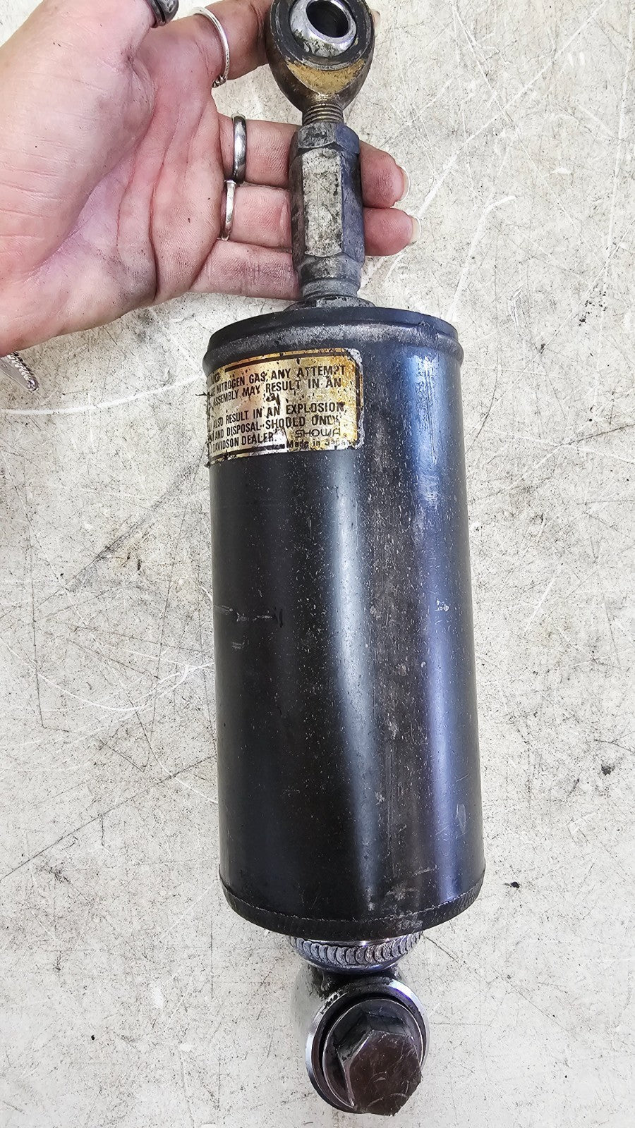1993 HARLEY SOFTAIL Showa Rear Shocks Suspensions