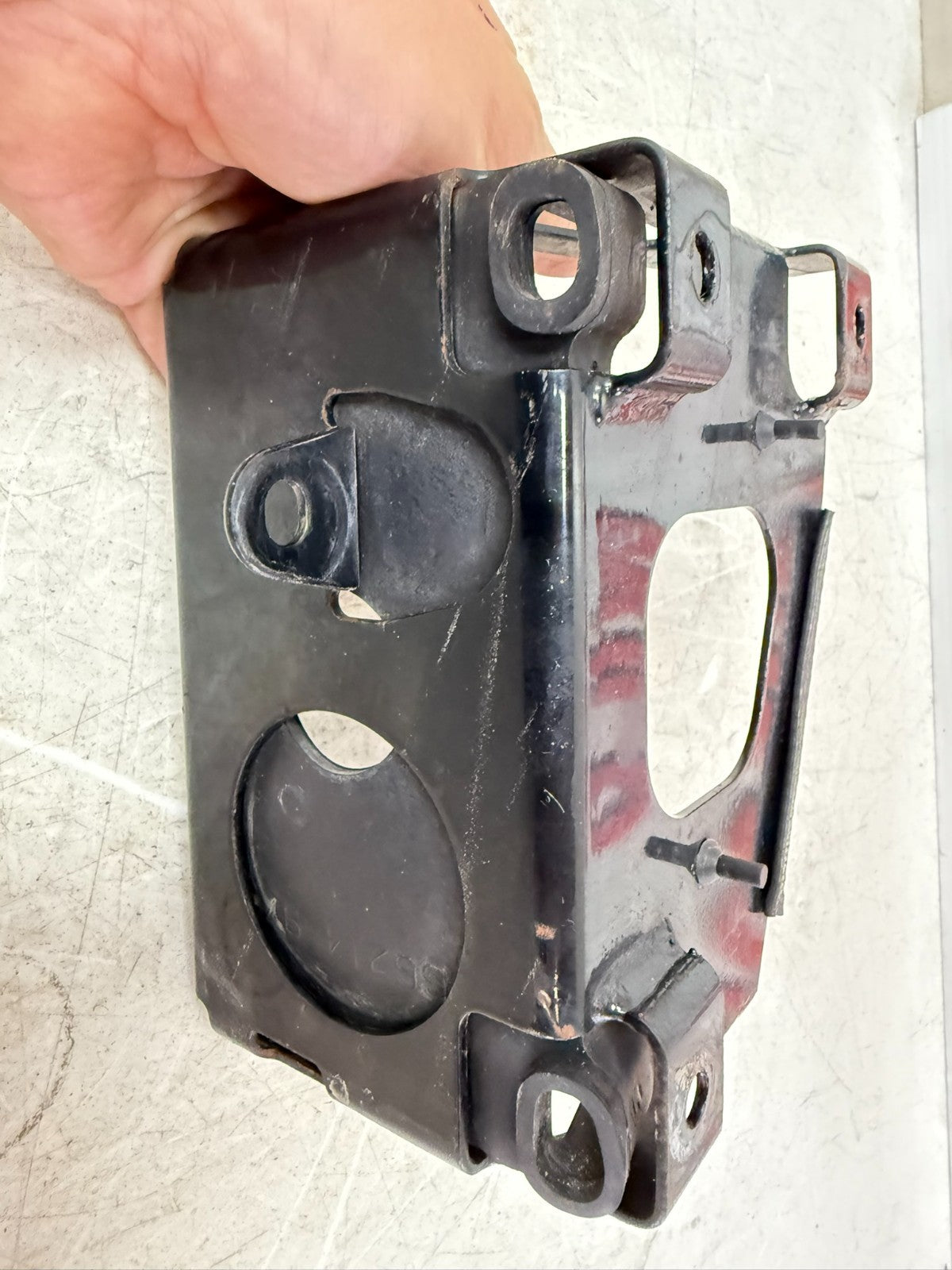 1997 Harley Davidson Sportster Battery Box Tray Holder Housing Mounting Bracket