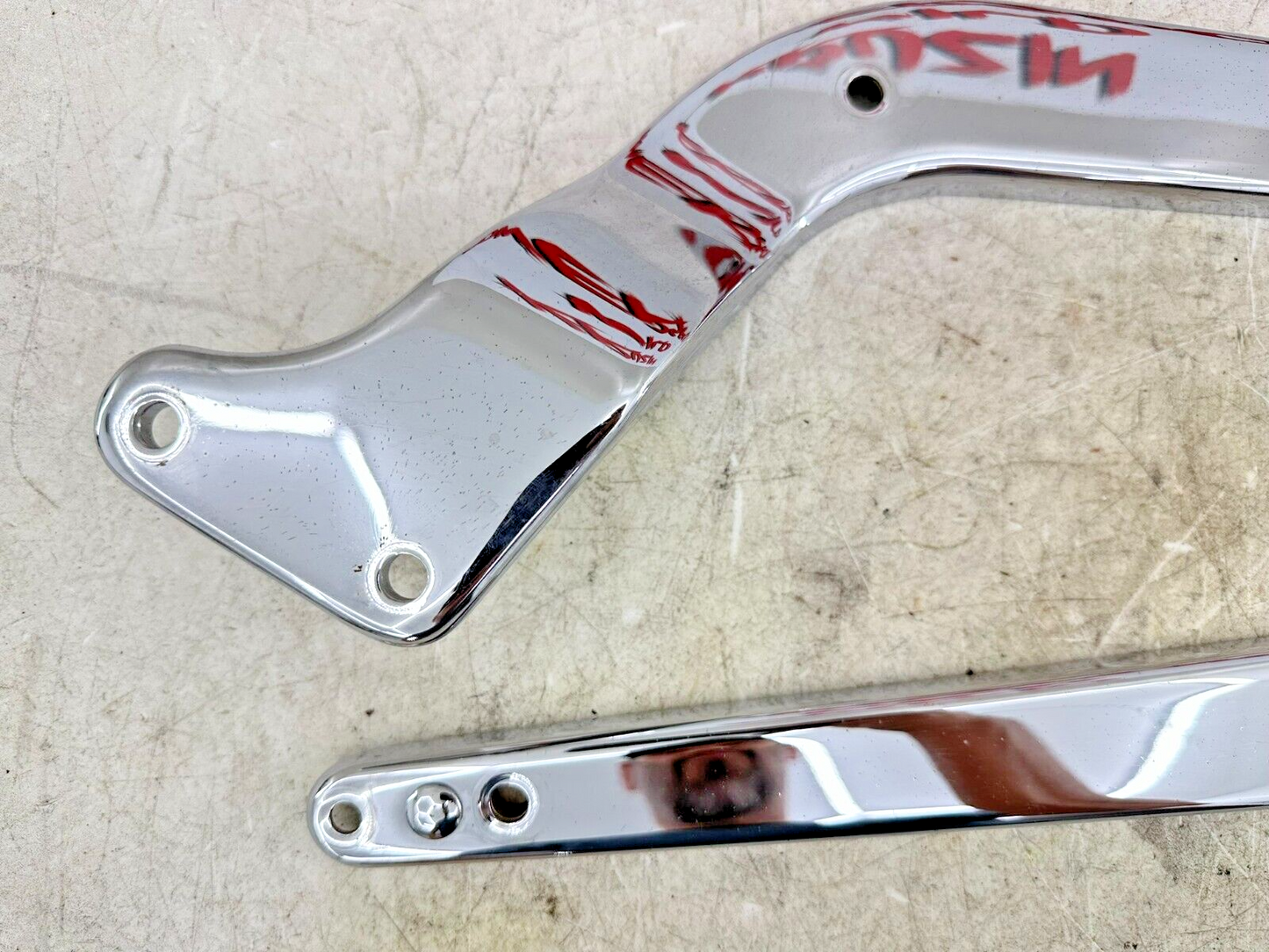 2002 HARLEY SOFTAIL Chrome Rear Fender Strut Arm Bars