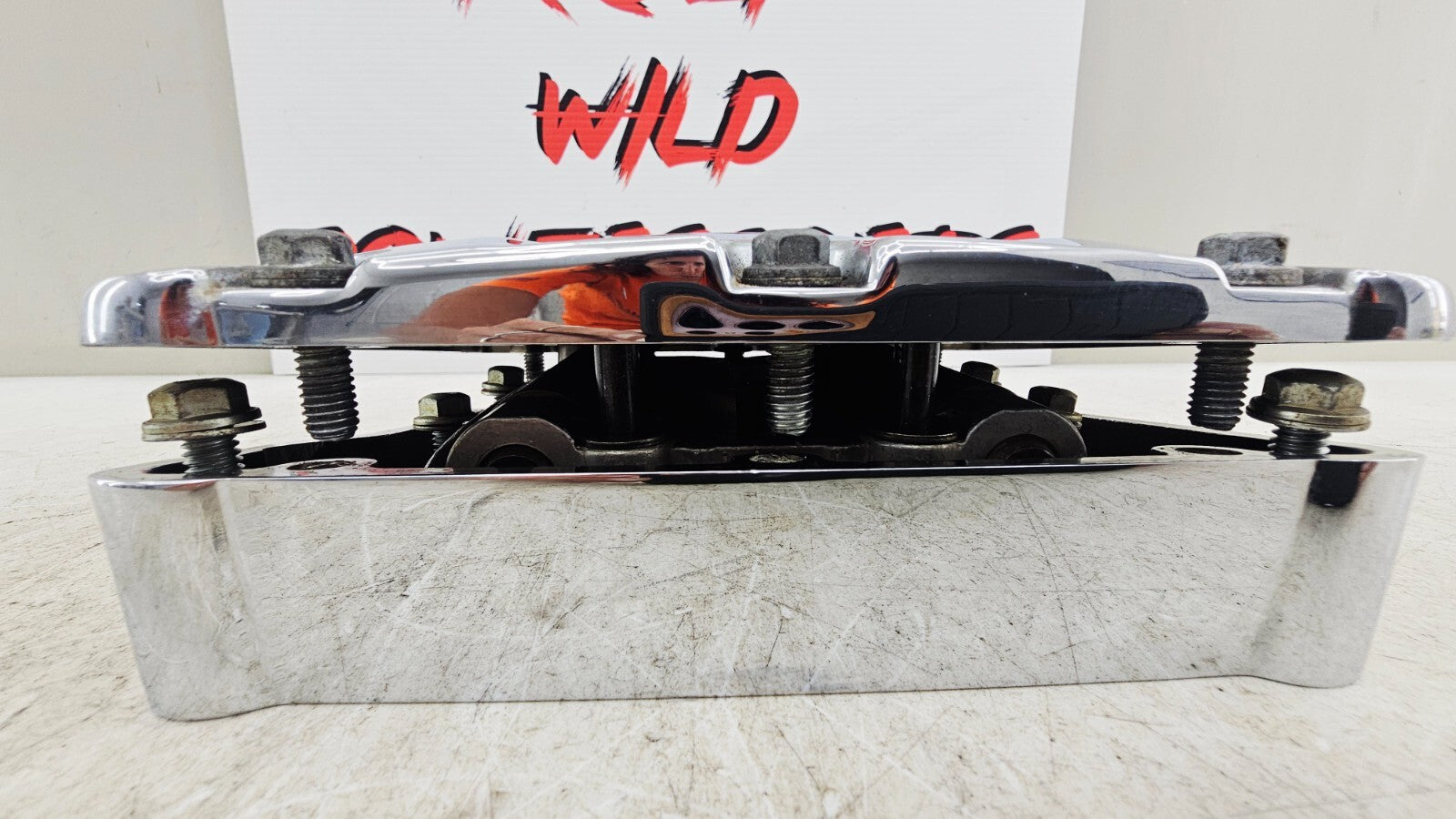 2000 HARLEY FLH ROADKING Chrome Cylinder Head Rocker Boxes 17593-99