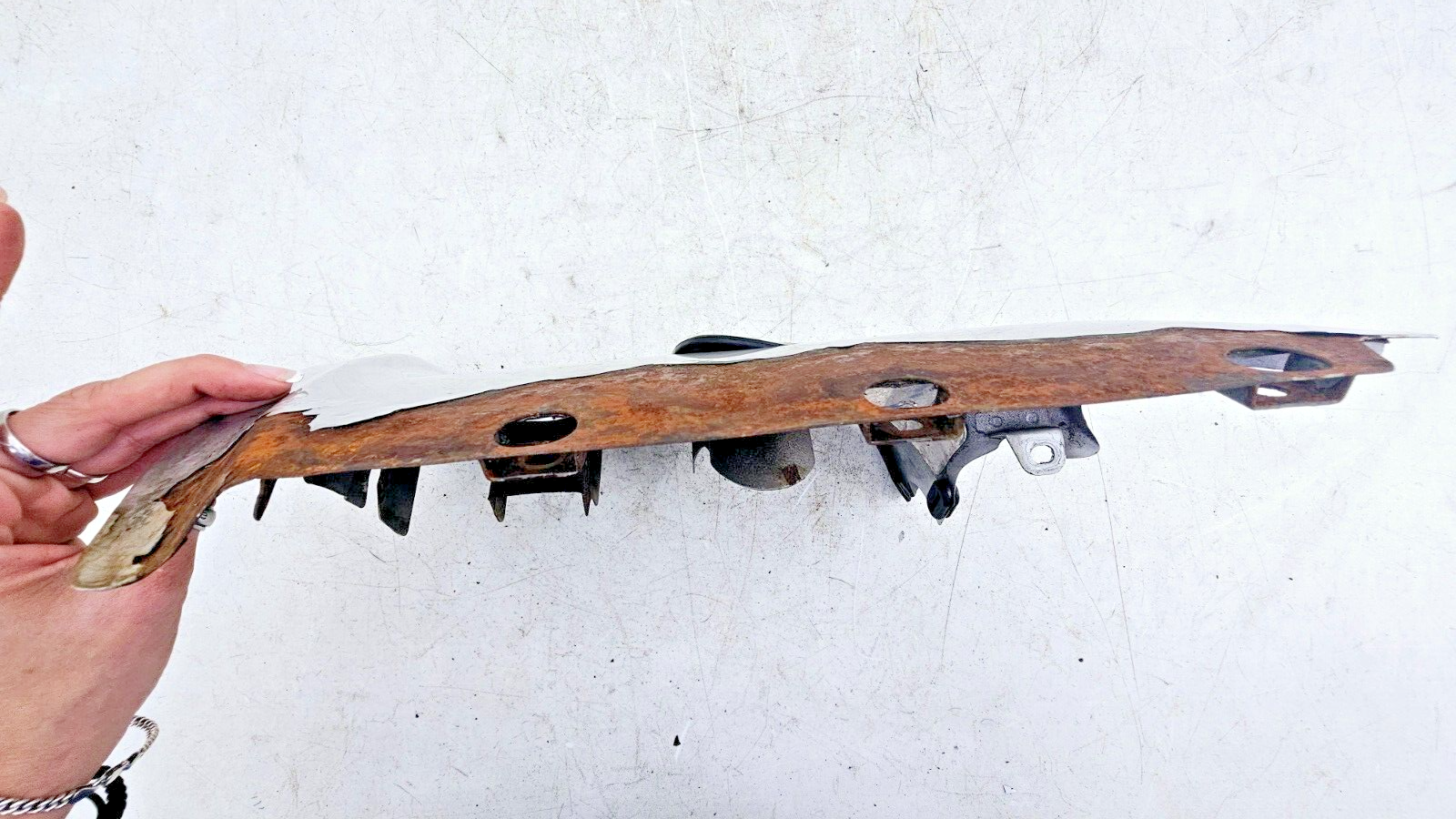 1993 HONDA GOLDWING GL1500 Exhaust Metal Lower Heat Shields Cover Fairing