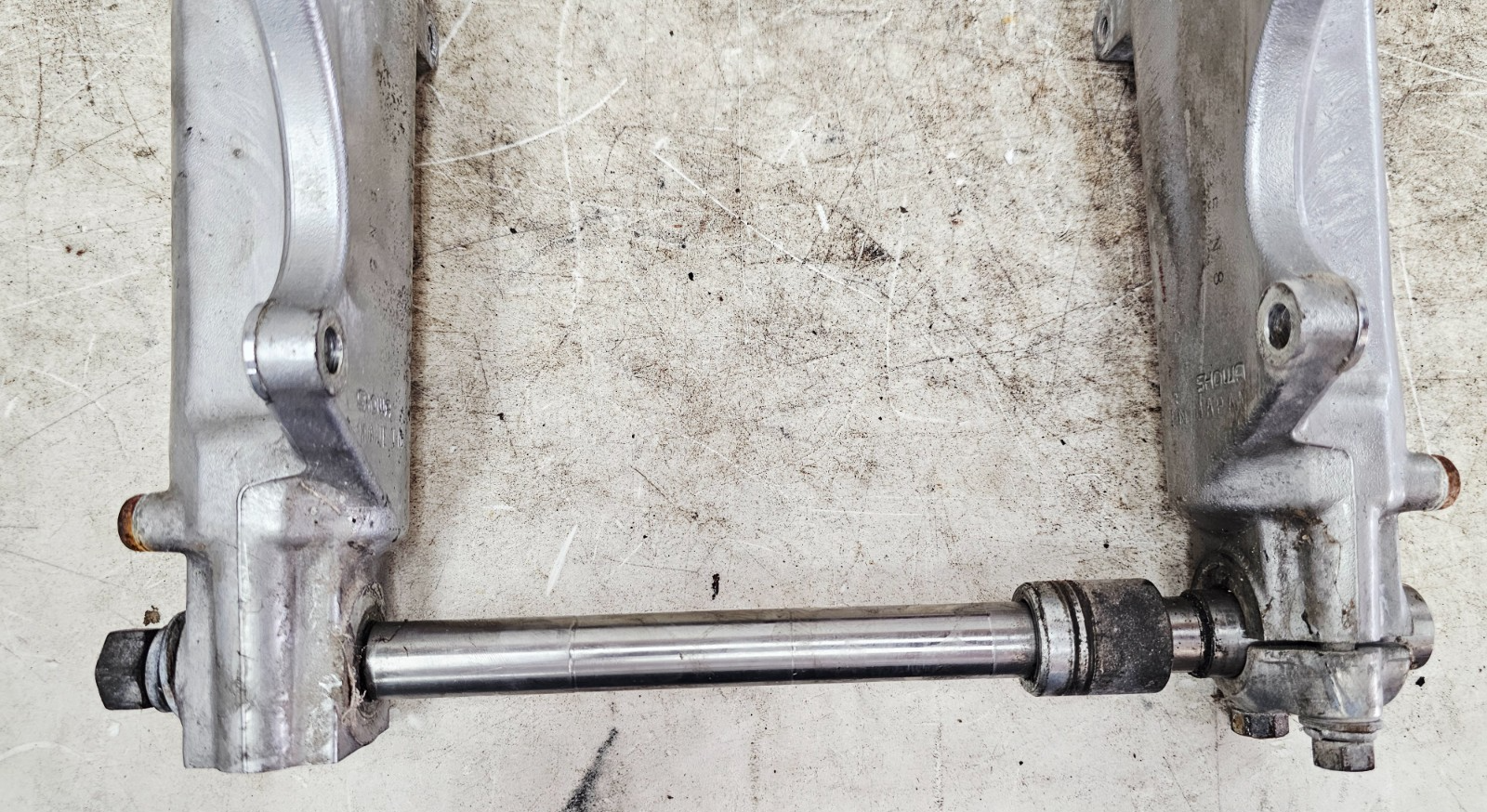 1996 HARLEY FLH ELECTRA GLIDE OEM HD Forks Front End Suspension Triple Tree Axle