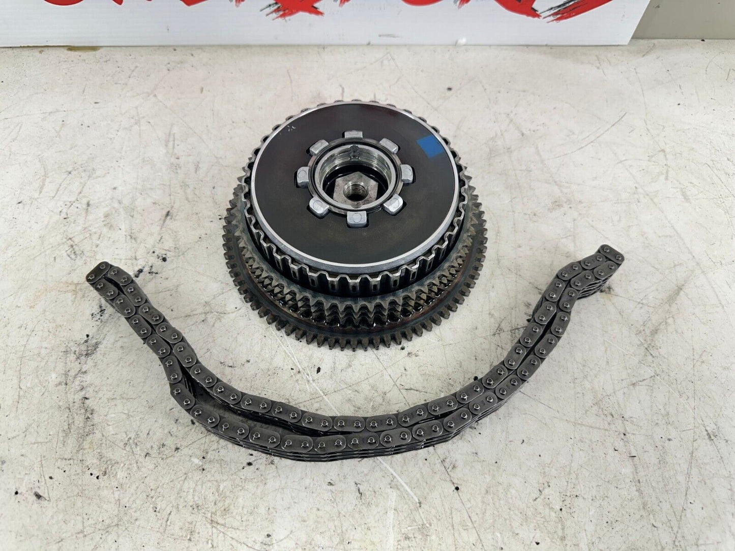 2003 Harley Davidson Sportster Primary Clutch Basket + Disc