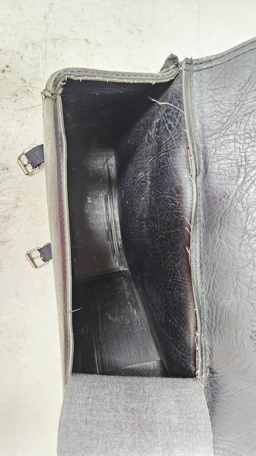 1990 Harley FXR FXRT FXRD FXRS FXLR FXRC Leather Saddlebags Throw Over